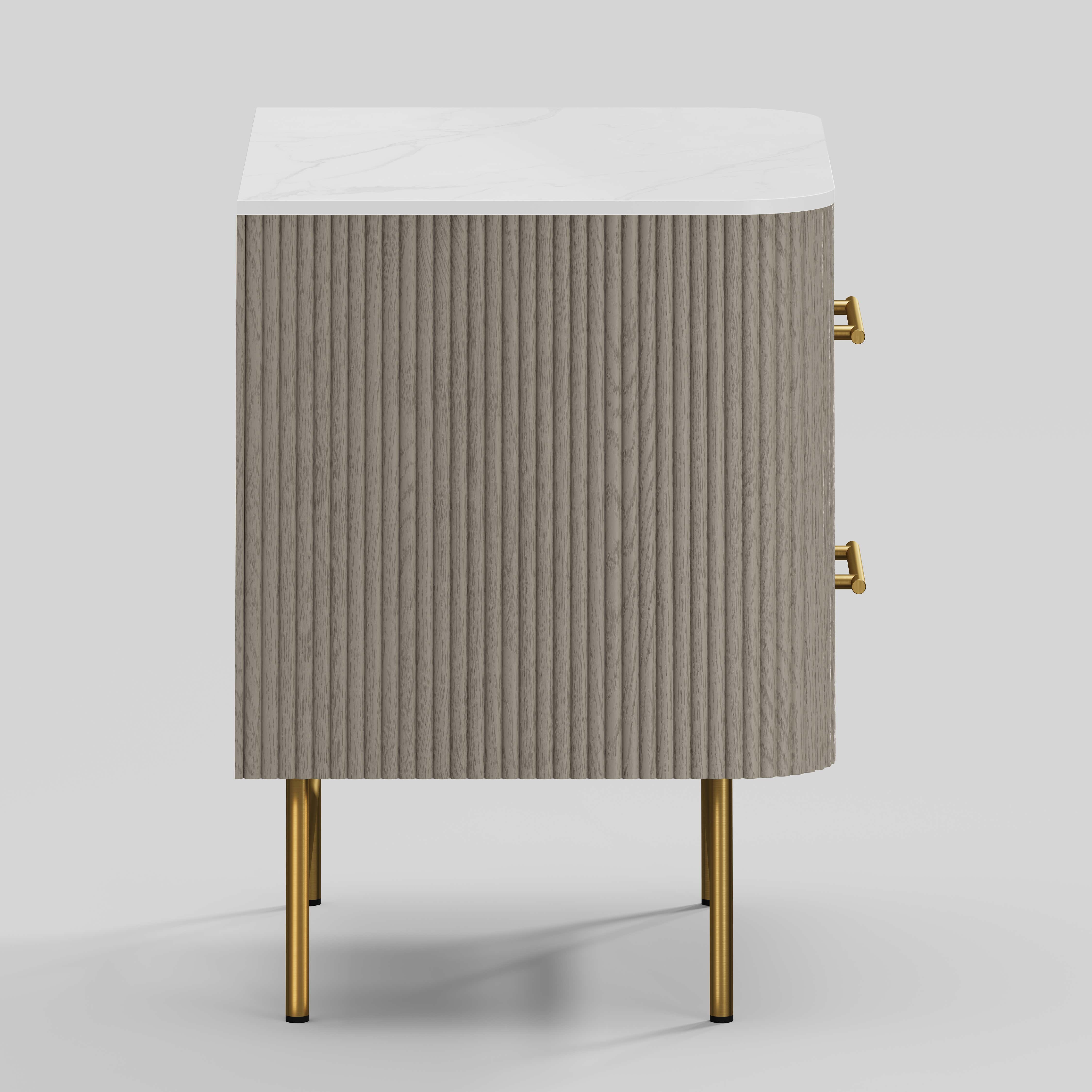 Ewan Sintered Stone Nightstand 26"W