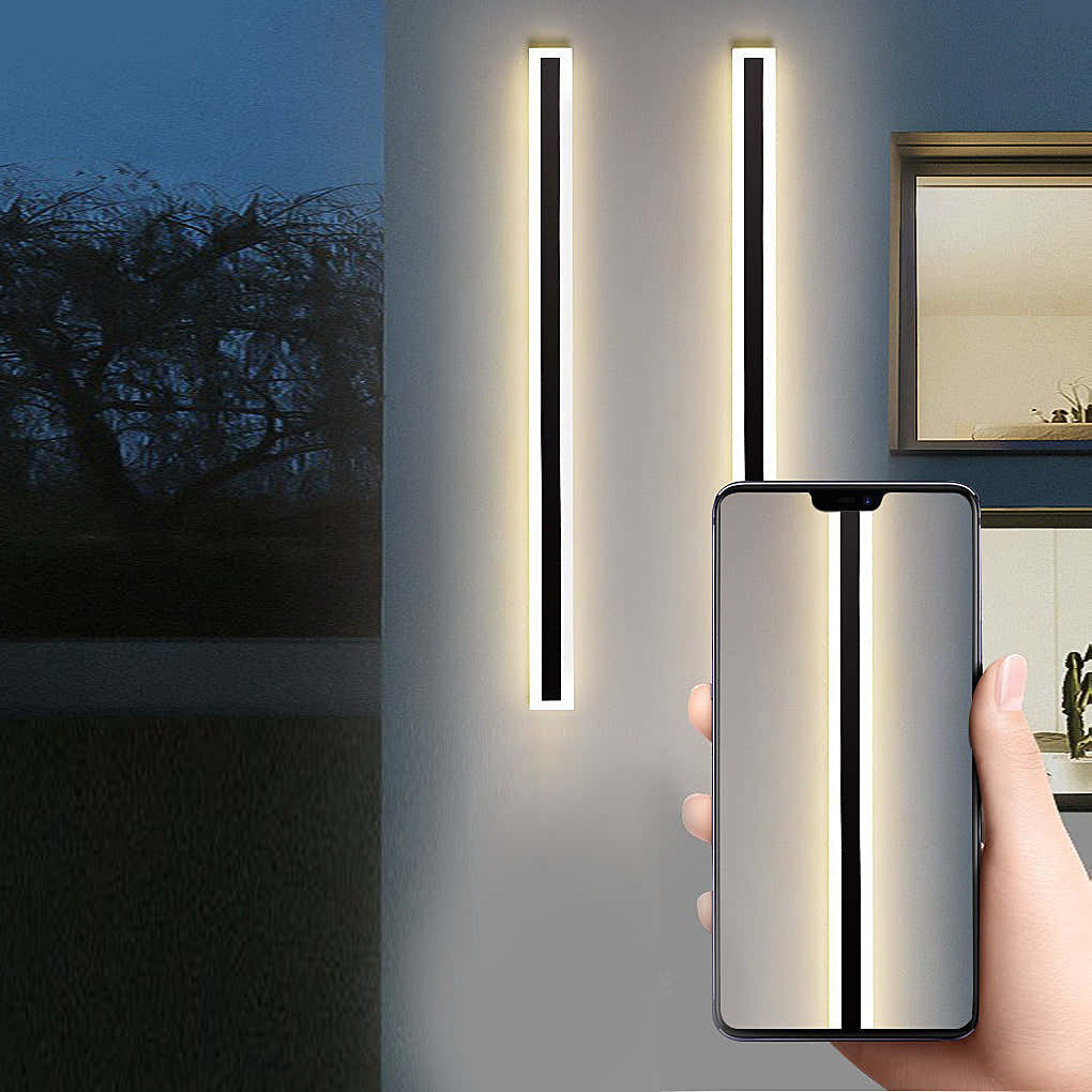 Aluminyx Modern Linear Outdoor Wall Light