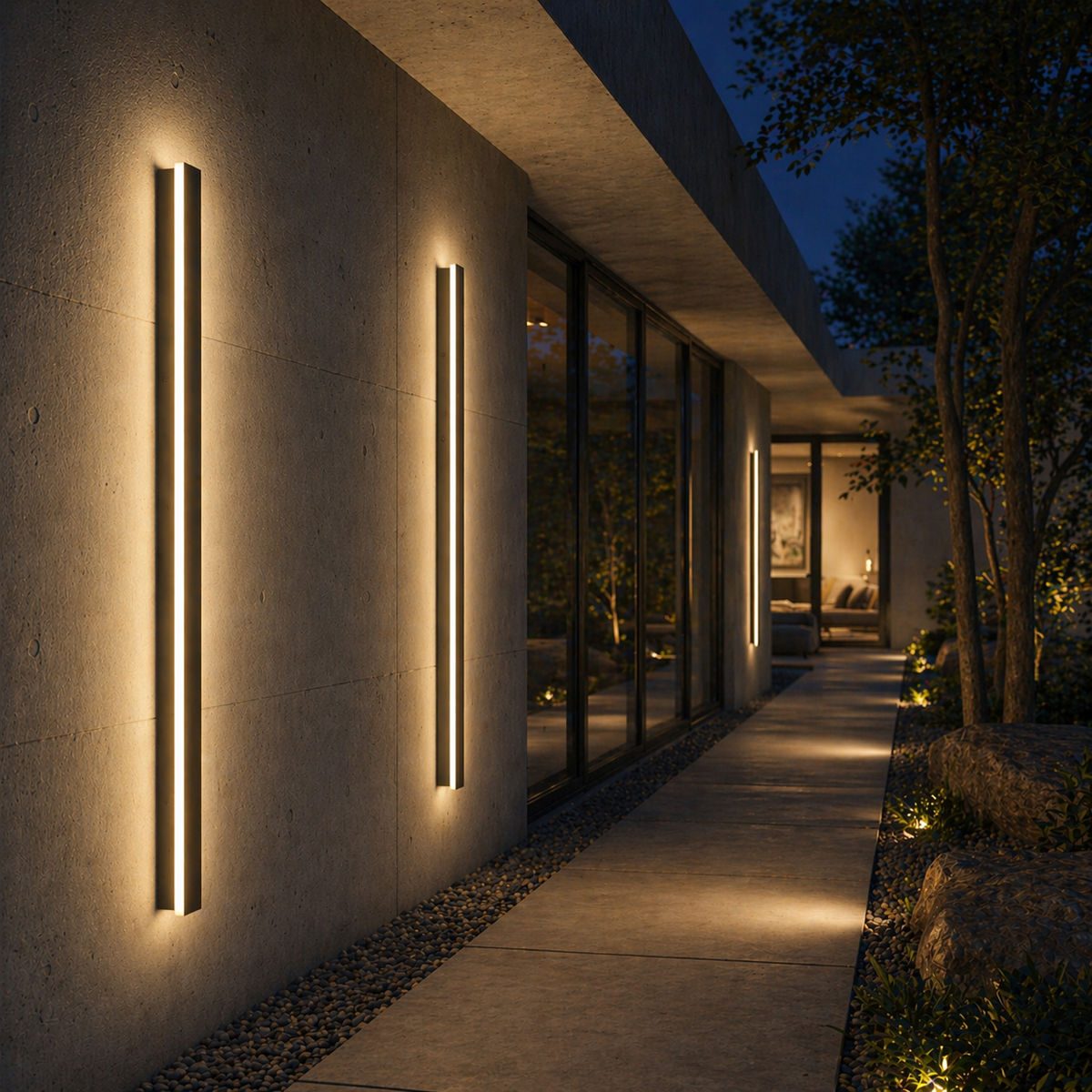 Orivelle Outdoor Wall Sconce 47"H