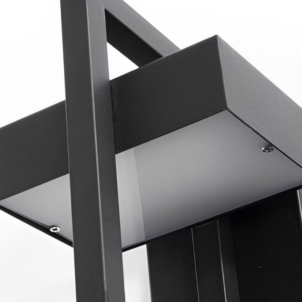 Aqualith Rectangular Minimalist Outdoor Wall Light