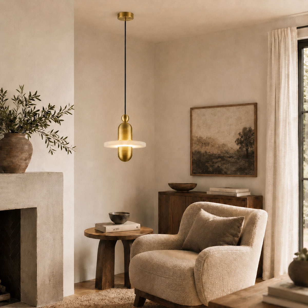 Median Mono Pendant Light