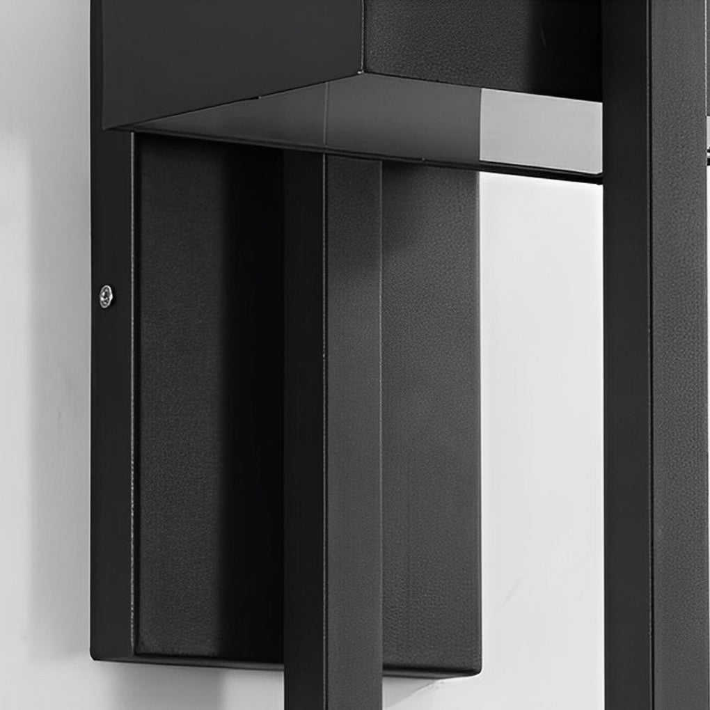 Aqualith Rectangular Minimalist Outdoor Wall Light