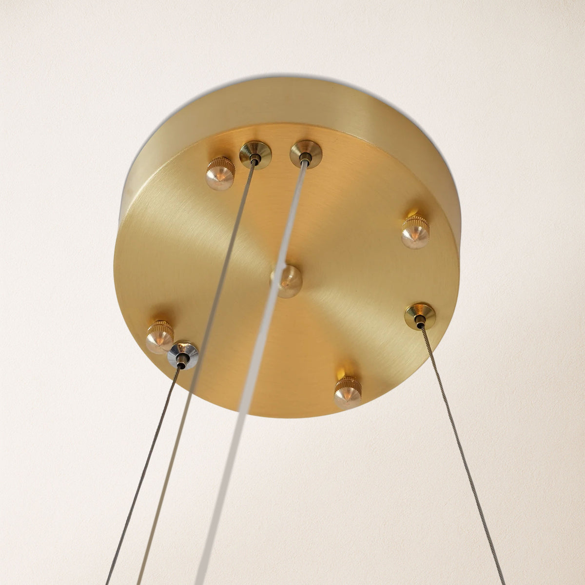 Calia Halo Alabaster Round Chandelier