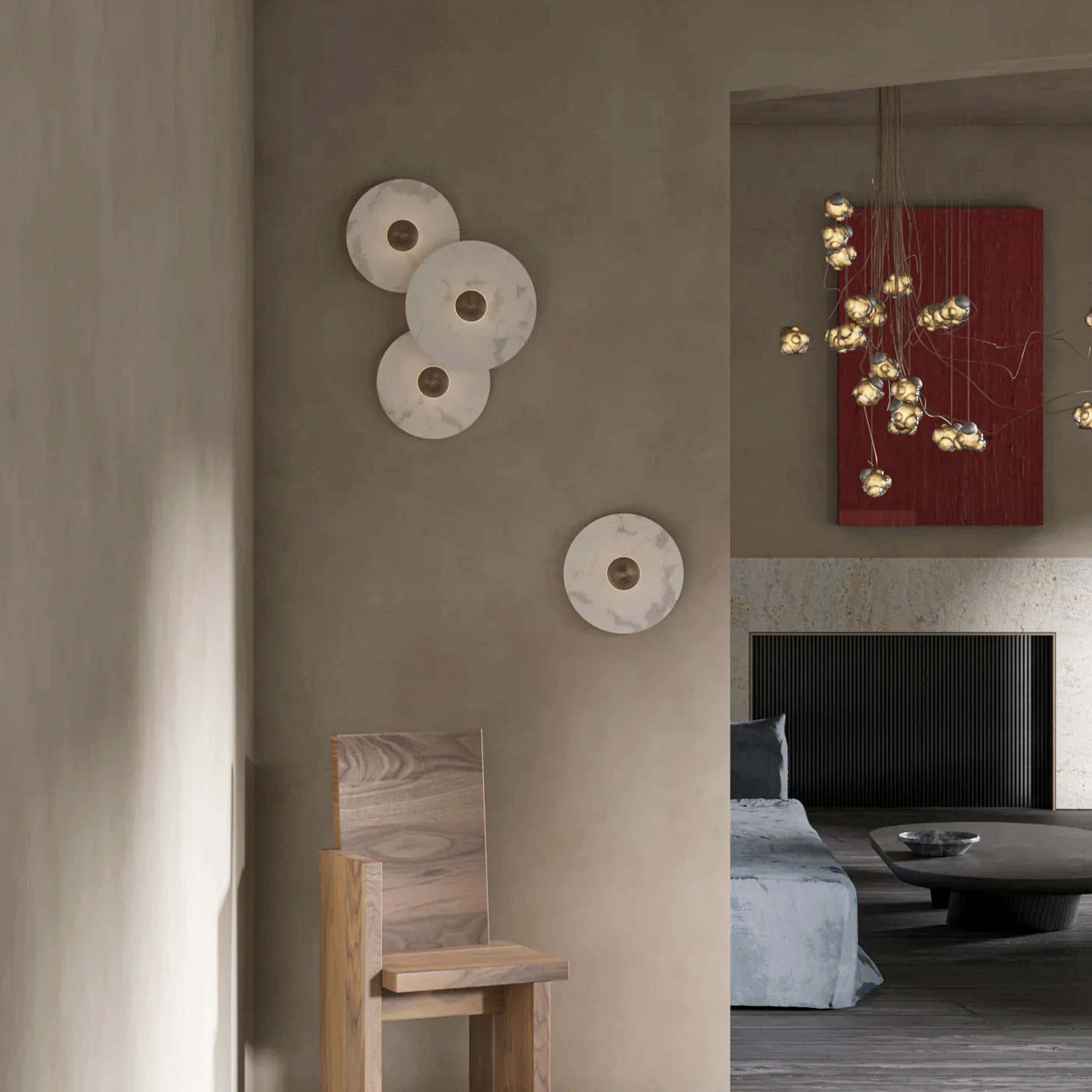 Miles Alabaster Wall Lamp 12"D