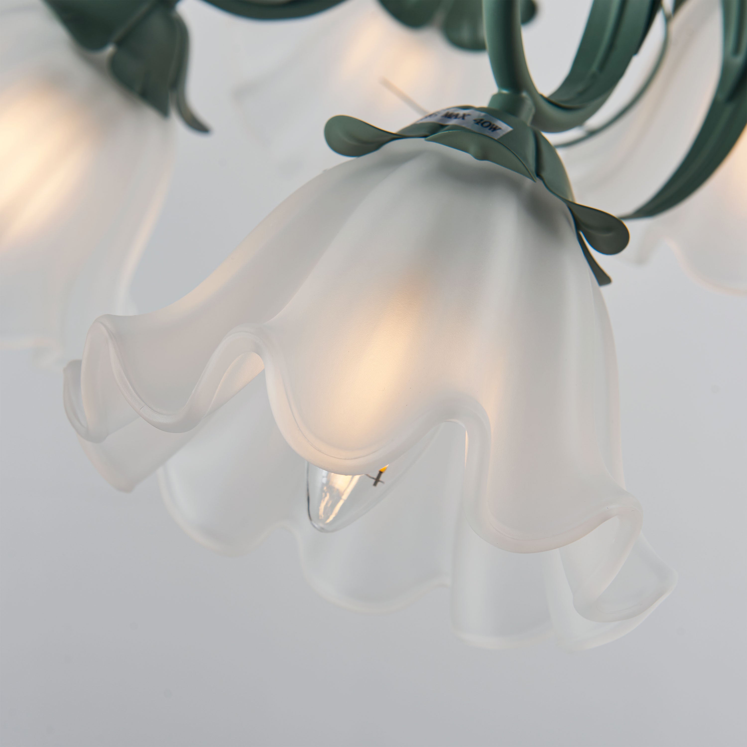 GlowMuse Crystal Round Chandelier 27"
