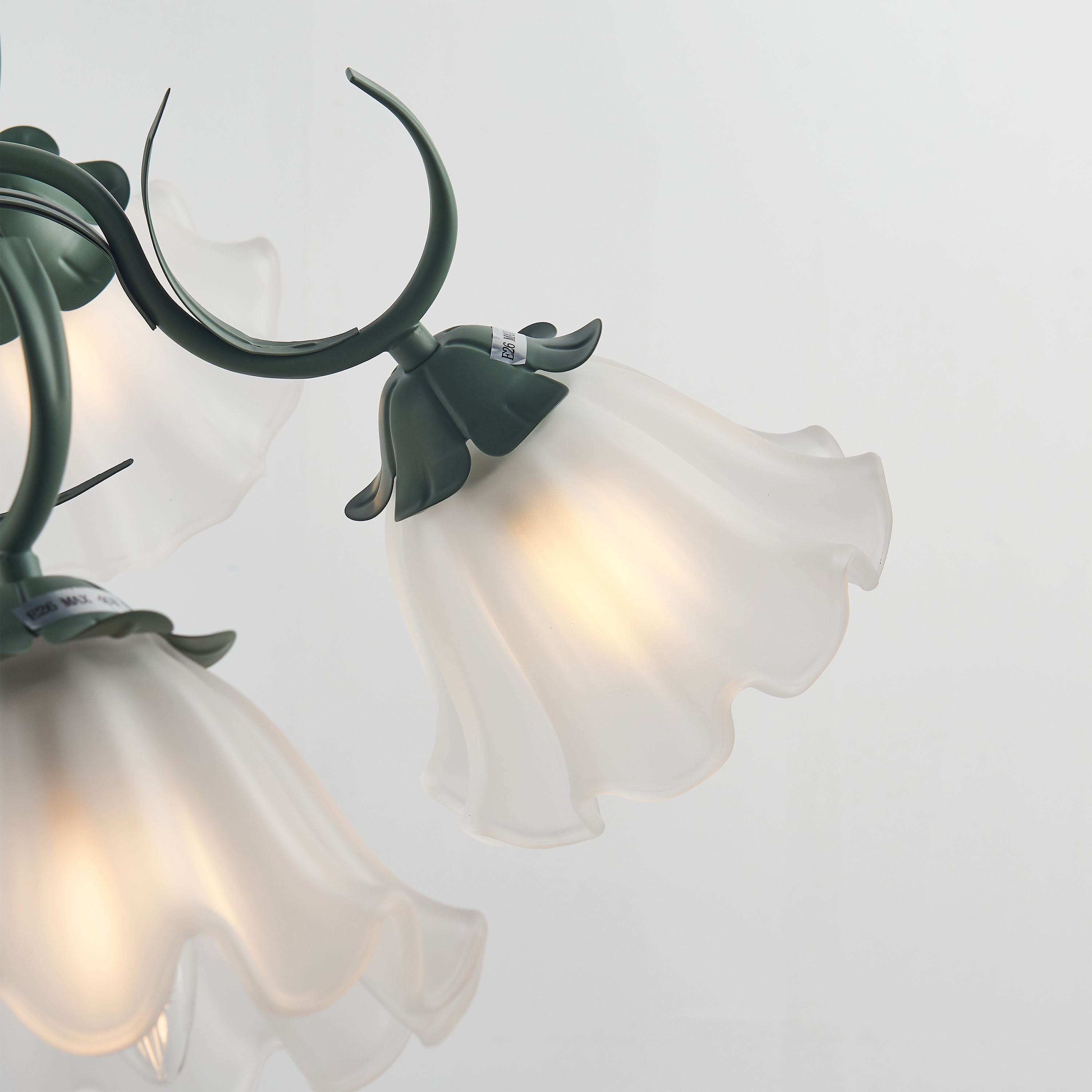 GlowMuse Crystal Round Chandelier 27"