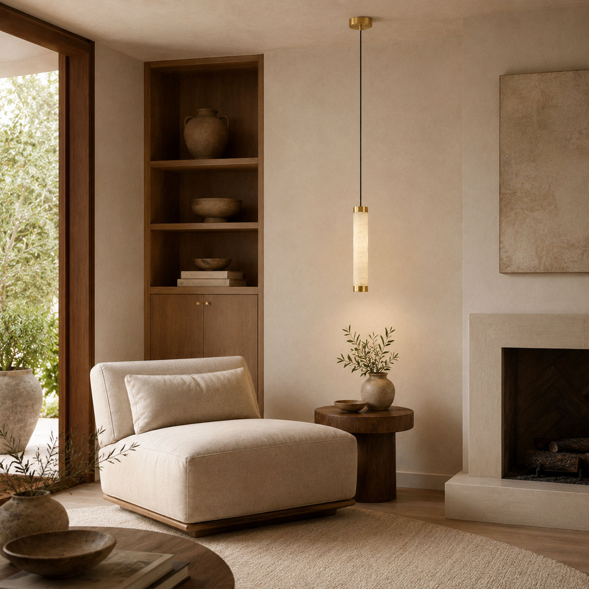 Velora Alabaster Chandelier
