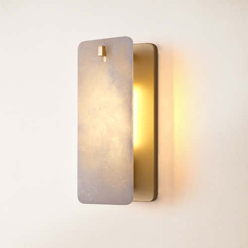 Lunara Alabaster Wall Sconce 12.75"H