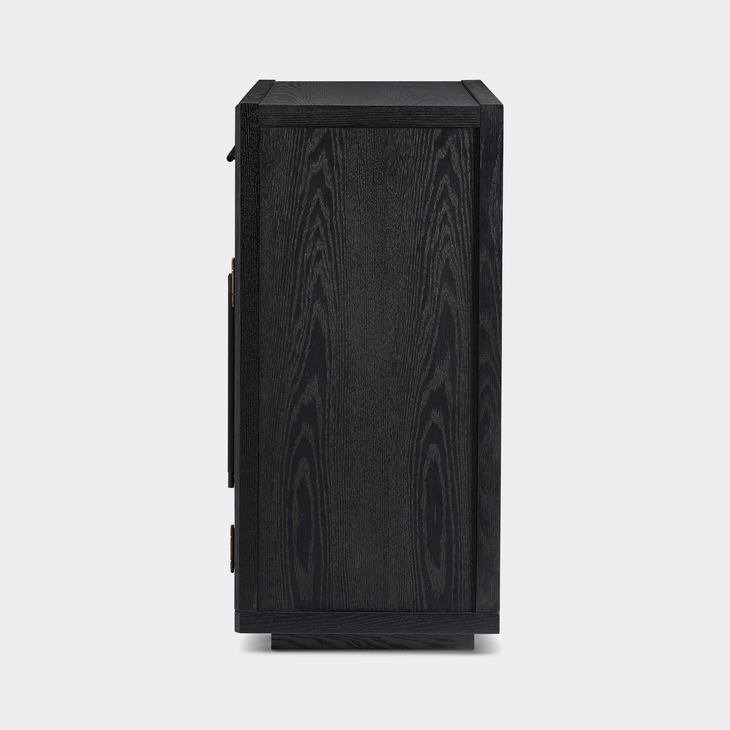 Alvar Arched 32" Oak Storage Cabinet with Drawers