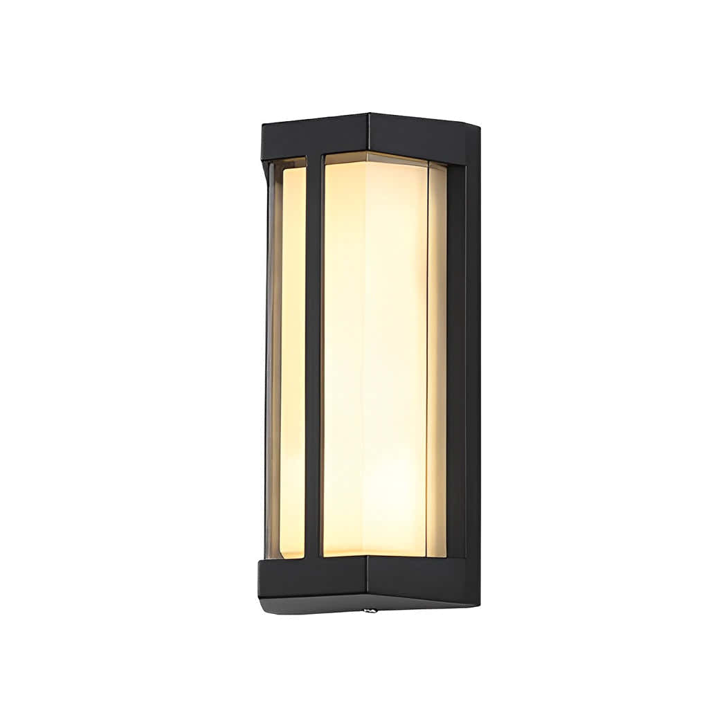 Cliffhold Double Acrylic Shade Outdoor Wall Light