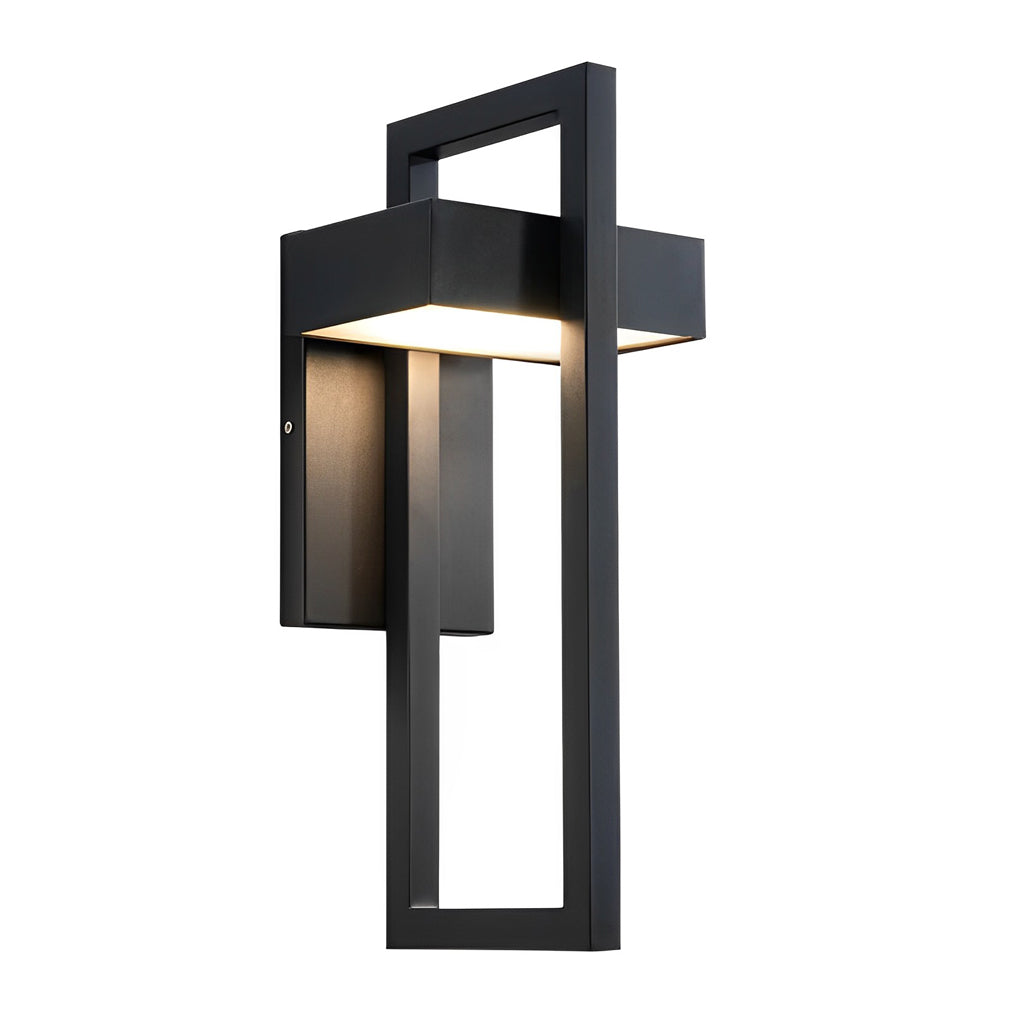 Aqualith Rectangular Minimalist Outdoor Wall Light