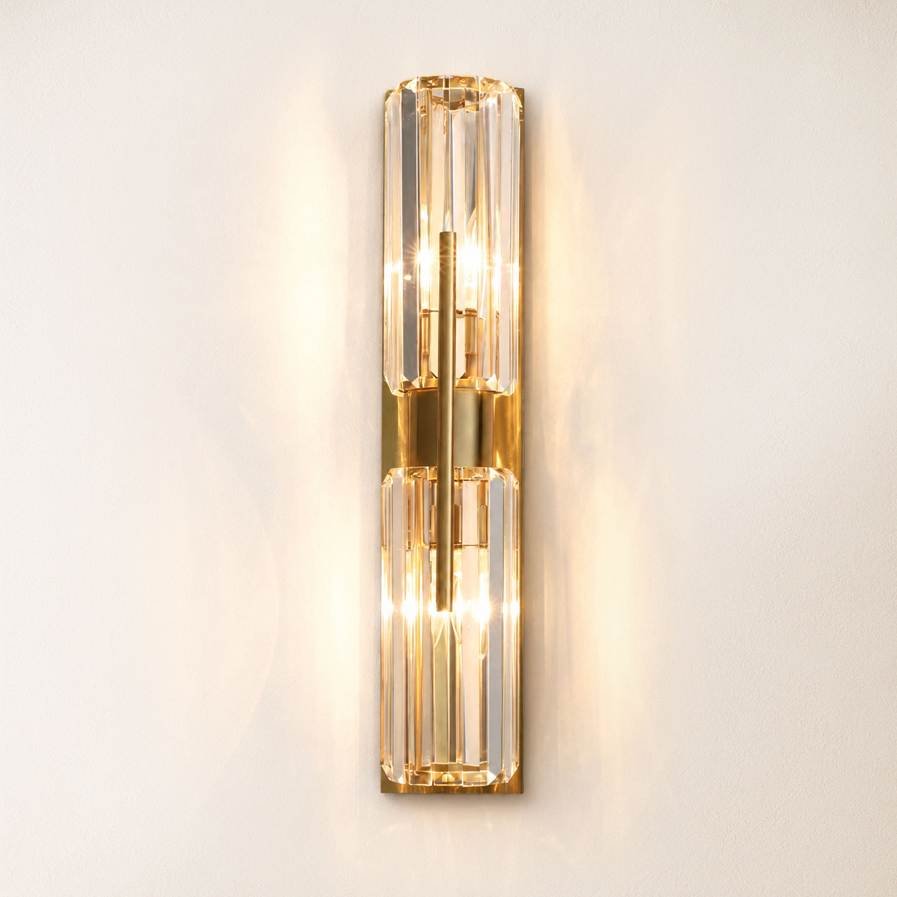 Kaelith Crystal Linear Wall Sconce