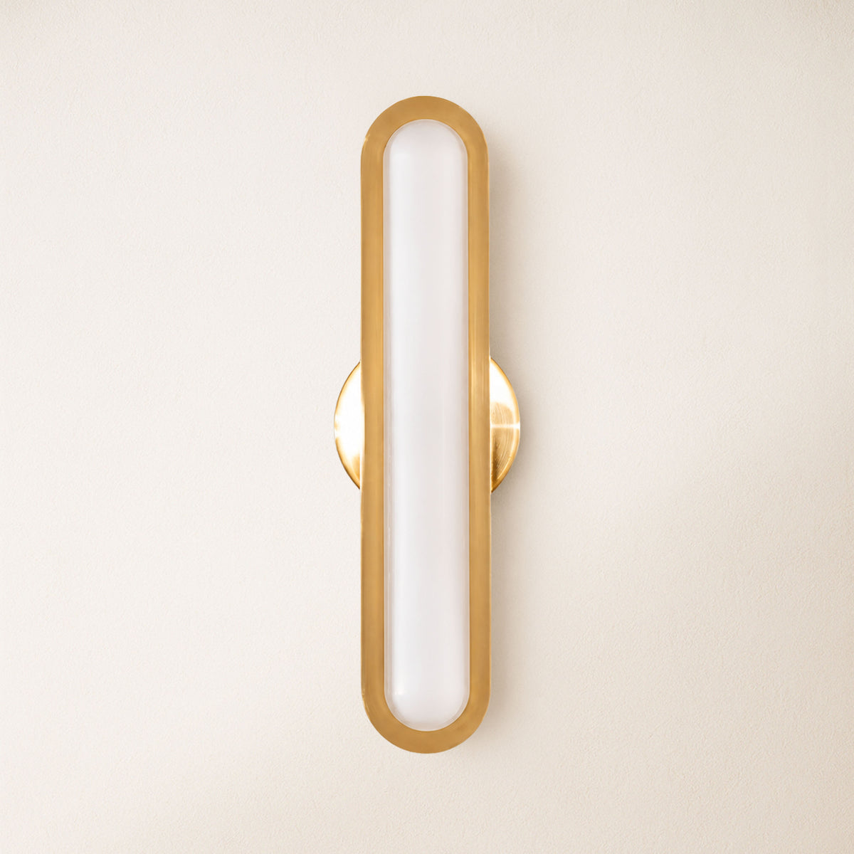 Ovida Glass Oval Wall Sconce