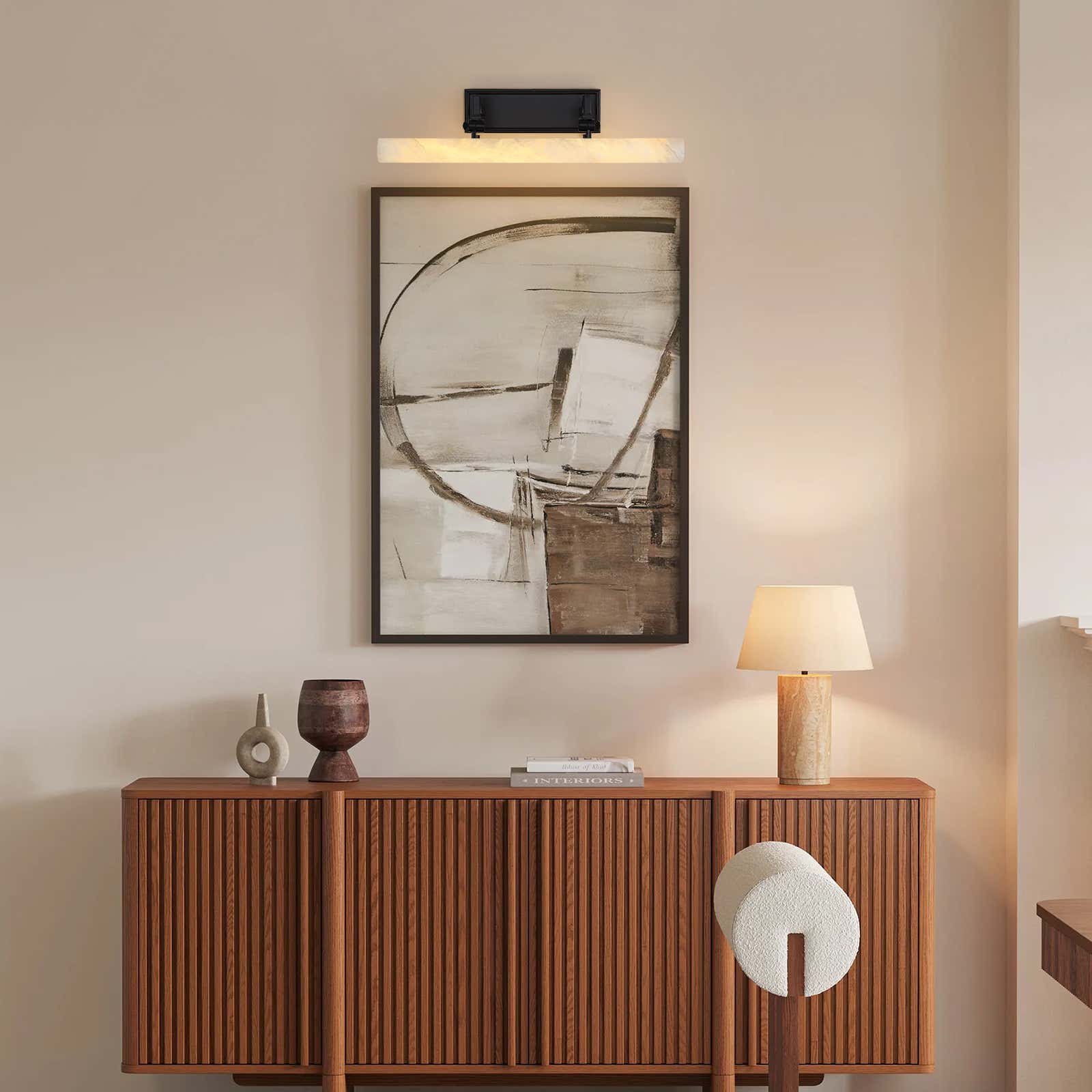 Nimbus Alabaster Picture Light 20"