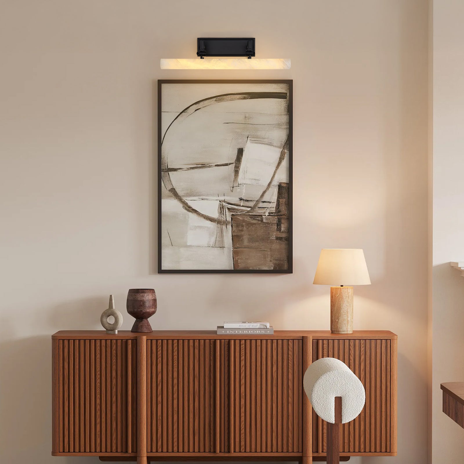 Nimbus Alabaster Picture Light 20"