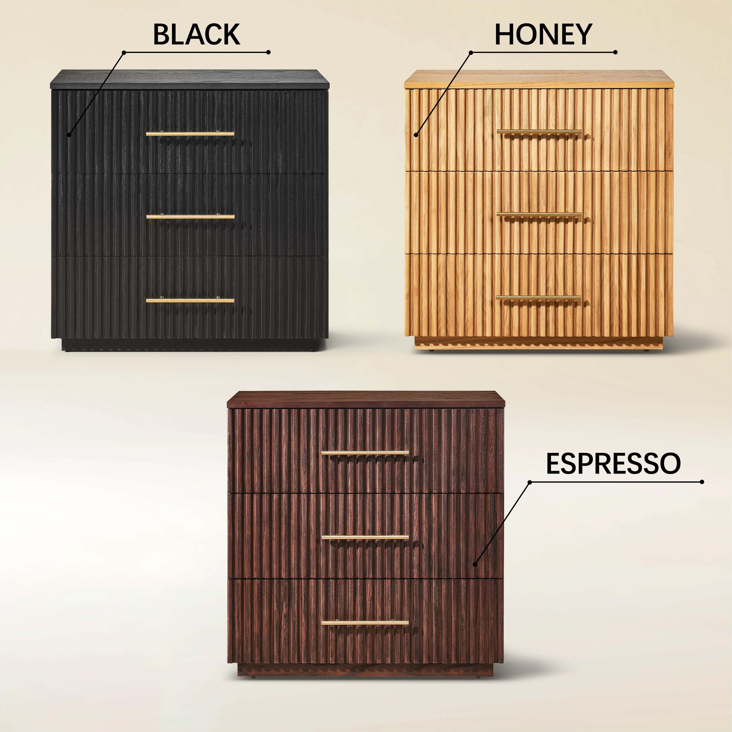 Holt 126" Oak 12-Drawer Chest(Set of 4)