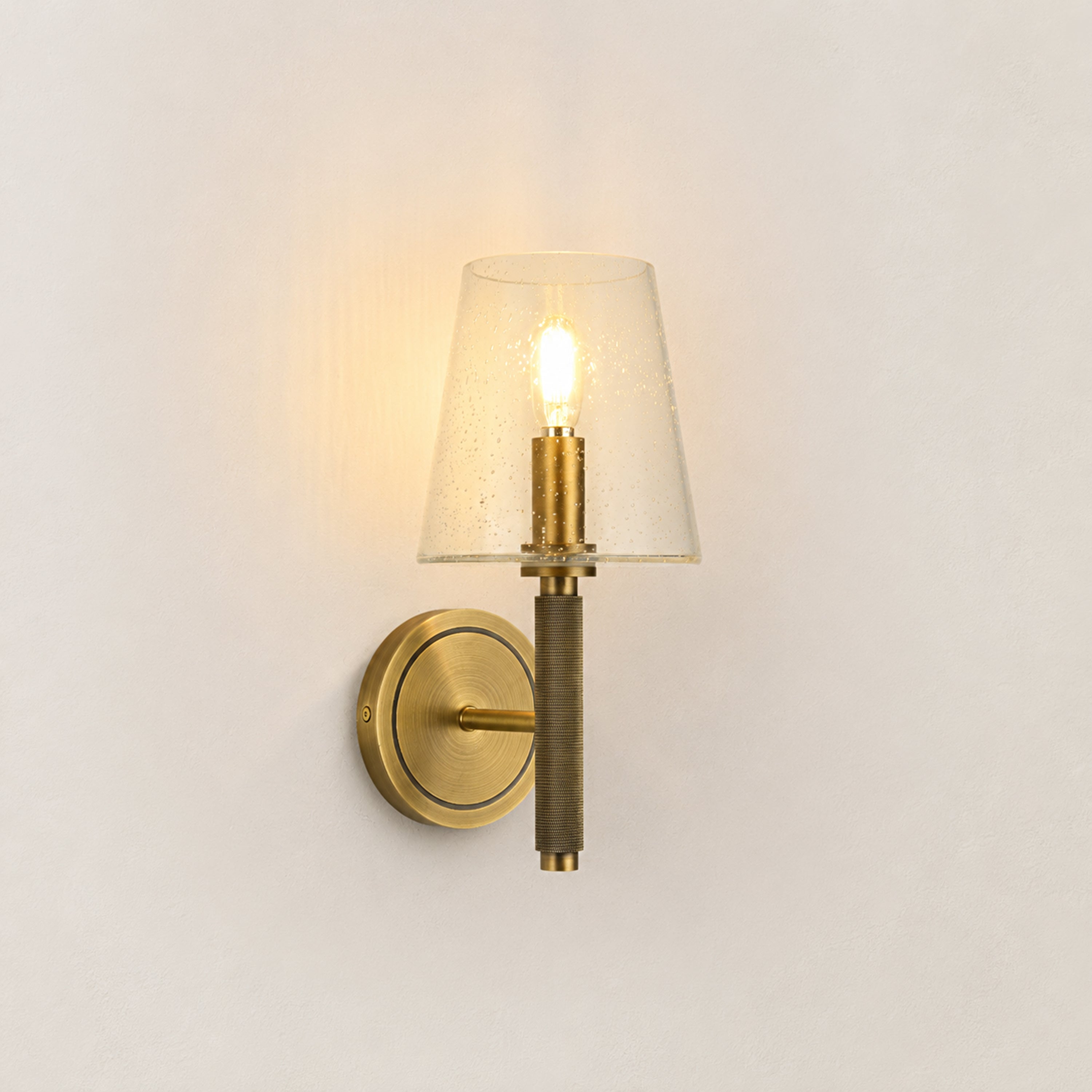 Evora Bubble Glass Wall Sconce