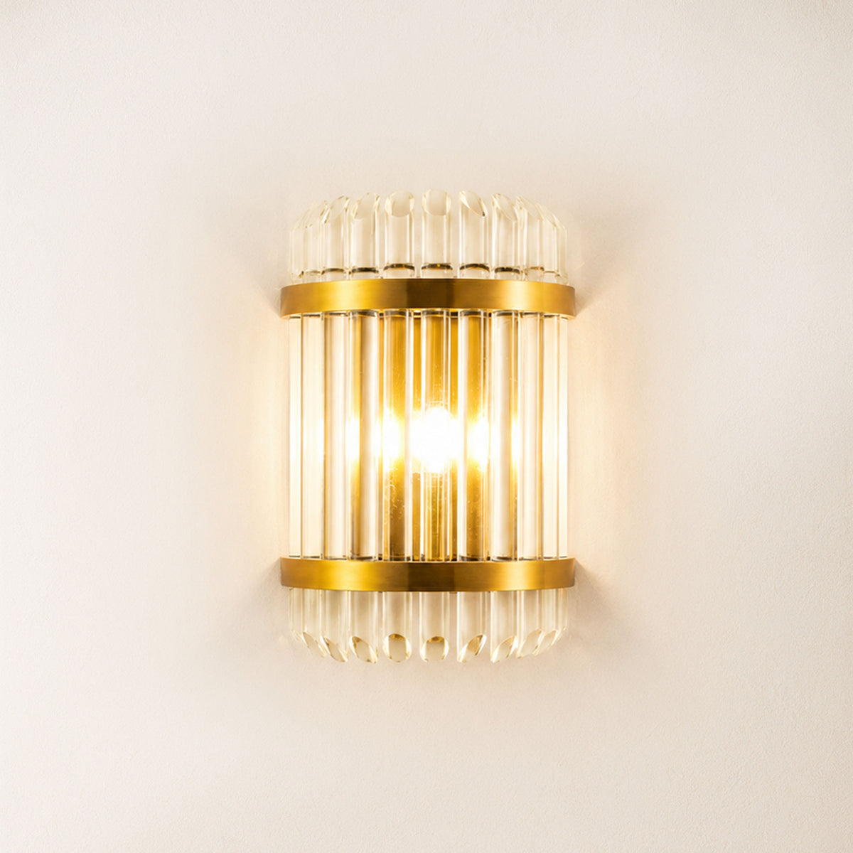 Oryana Crystal Icicle Wall Sconce 8.3"