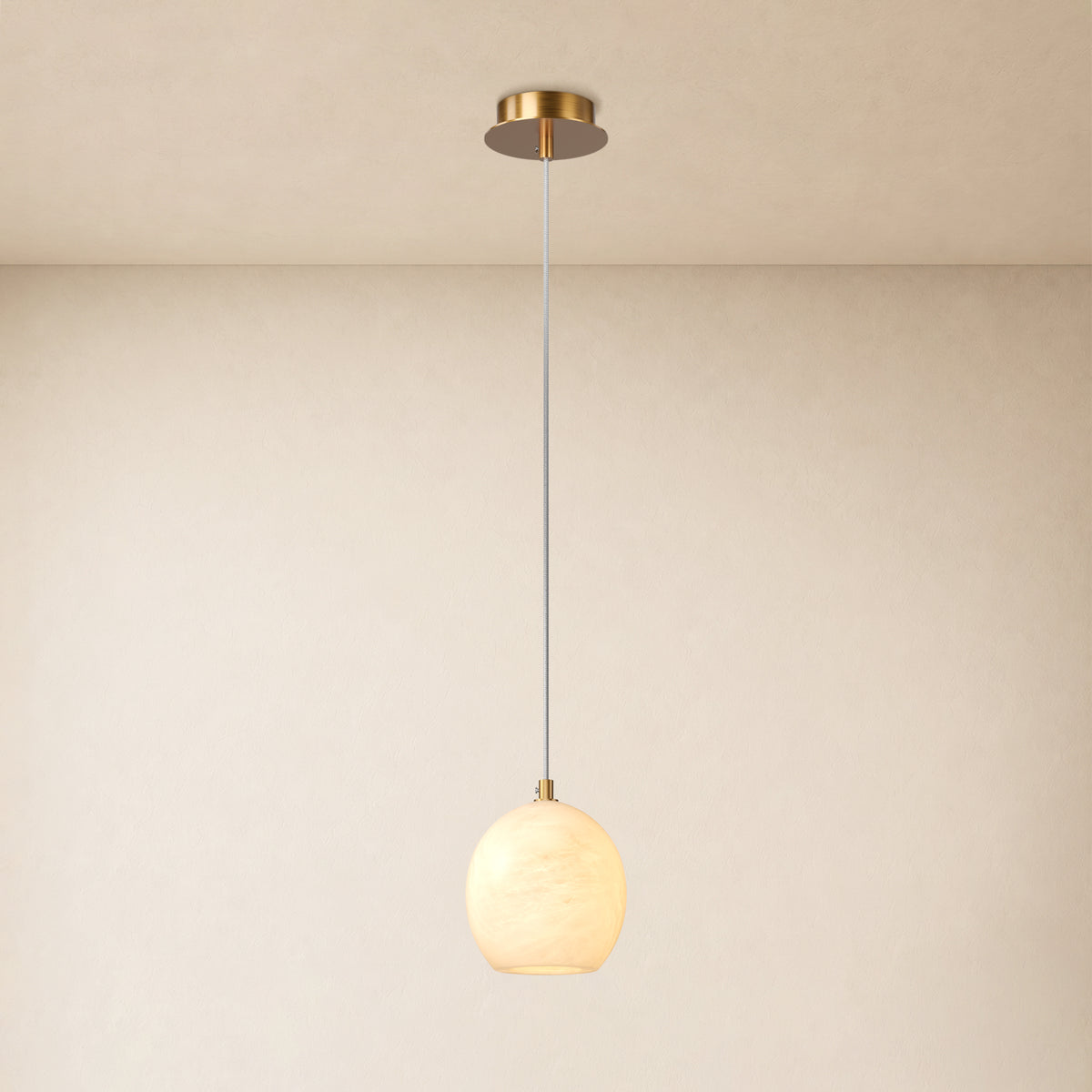 Quorvyn Resin Globe Pendant