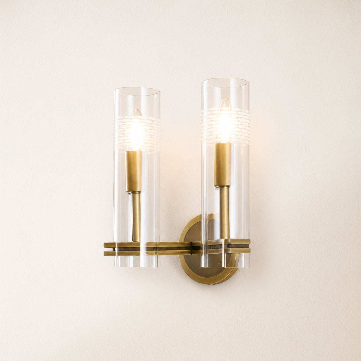 Aureline Glass Wall Sconce