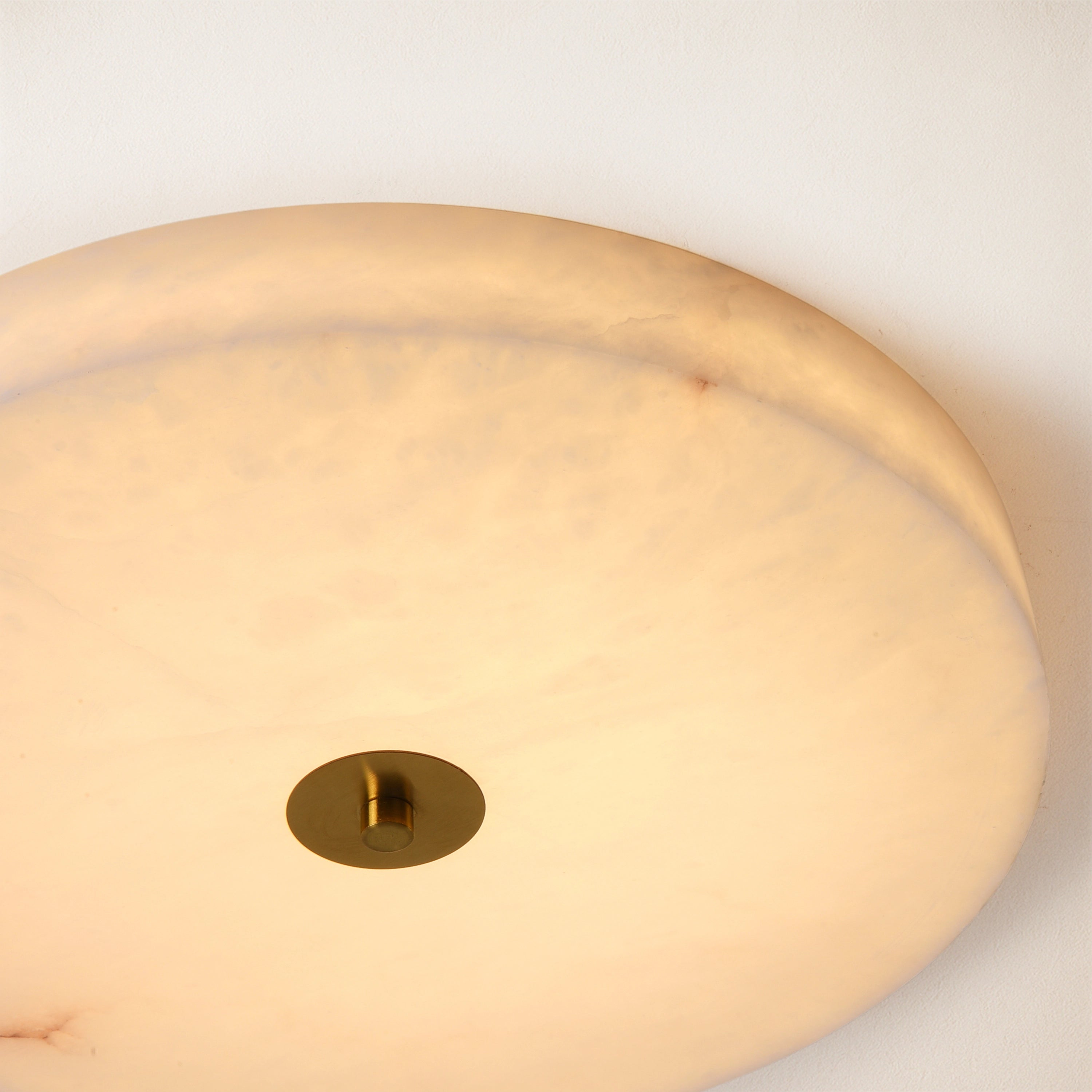 Cora Alabaster Ceiling Light 11.8"D