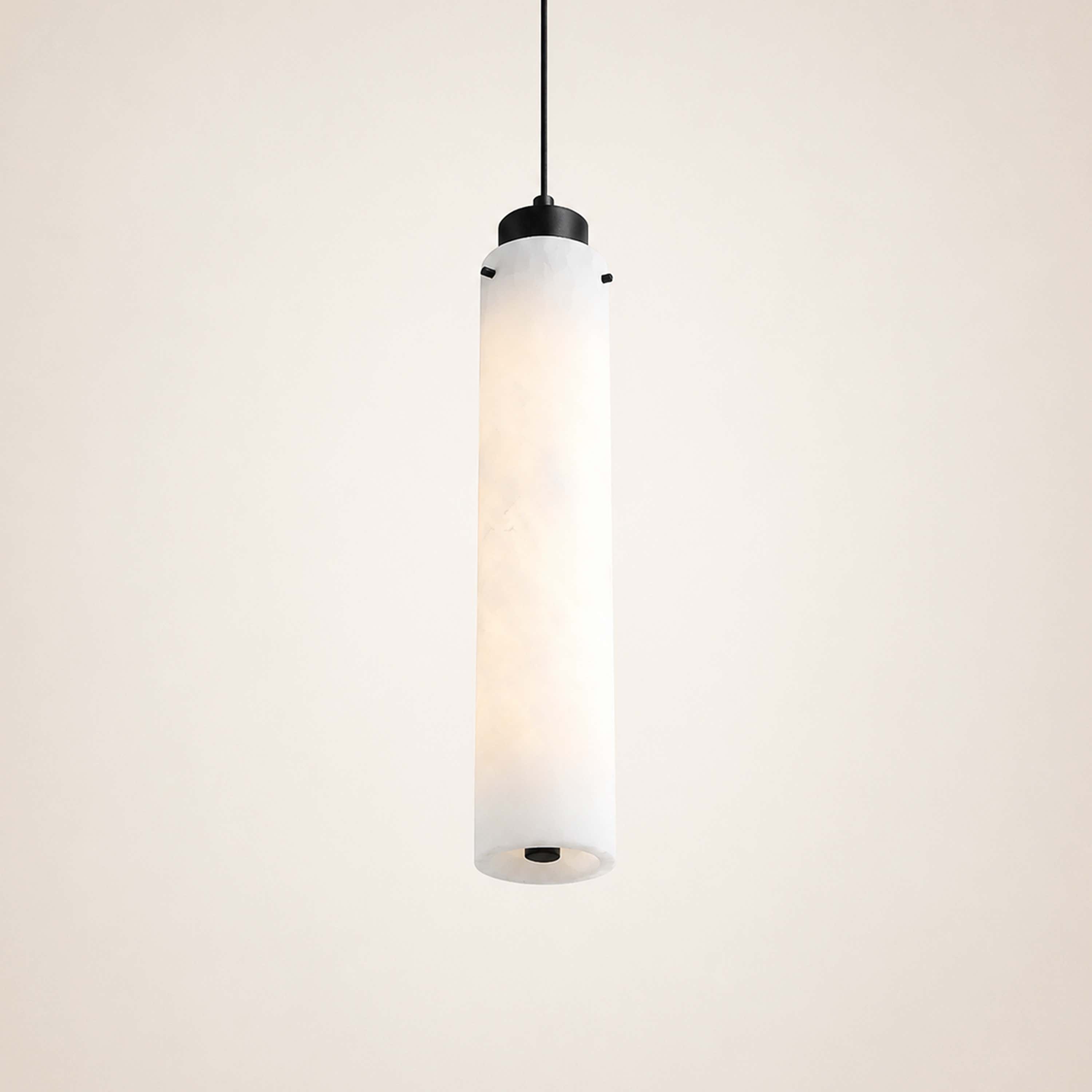 Simple Alabaster Pendant Lamp