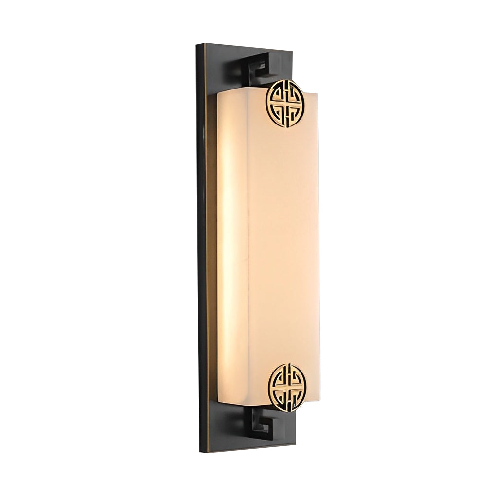 Glimmermist Copper LED Outdoor Wall Light