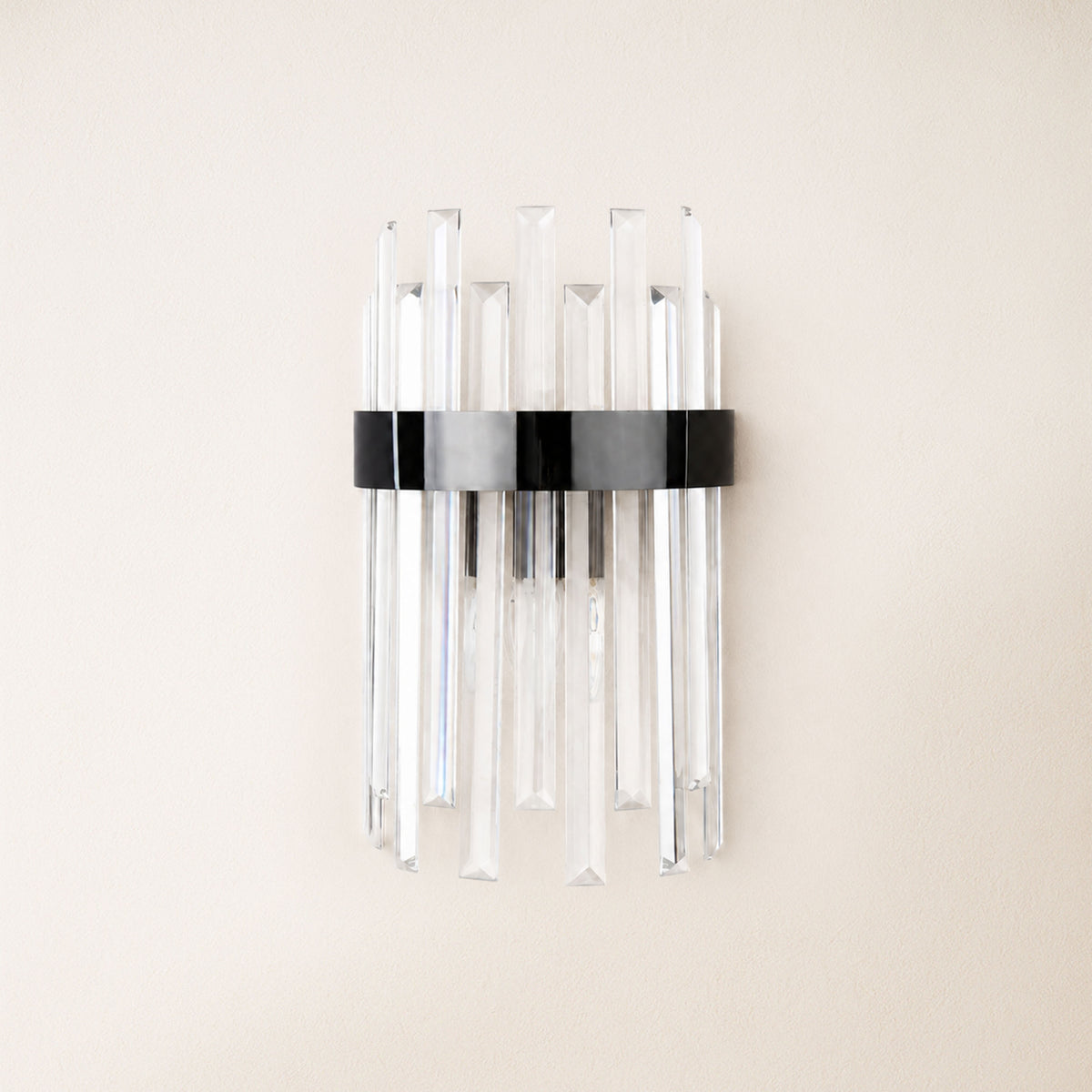 Oryana Crystal Icicle Wall Sconce 7.9"