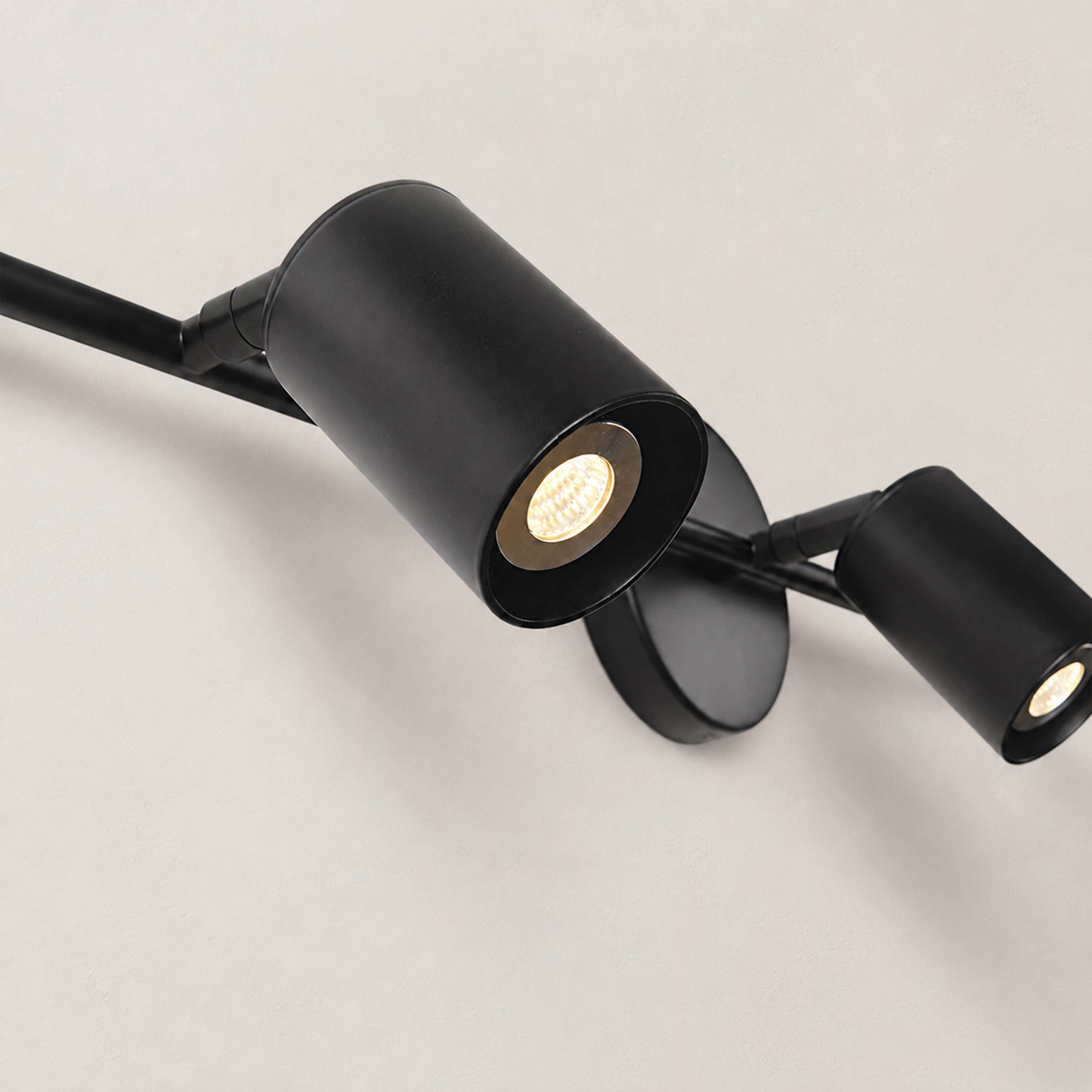 Erin Cylindrical 3-Light Wall Sconce