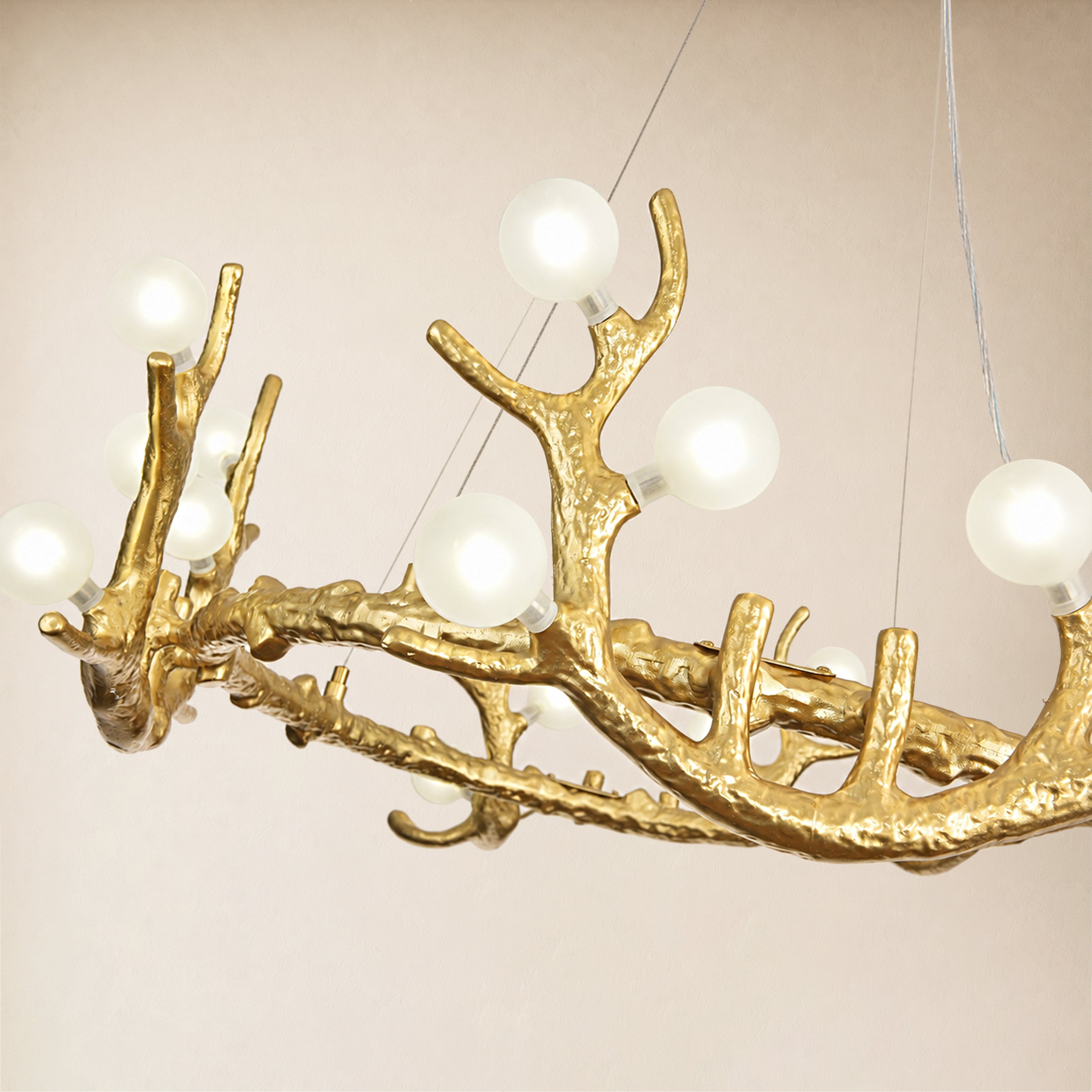 Cervia Antler Branch Chandelier 30"D