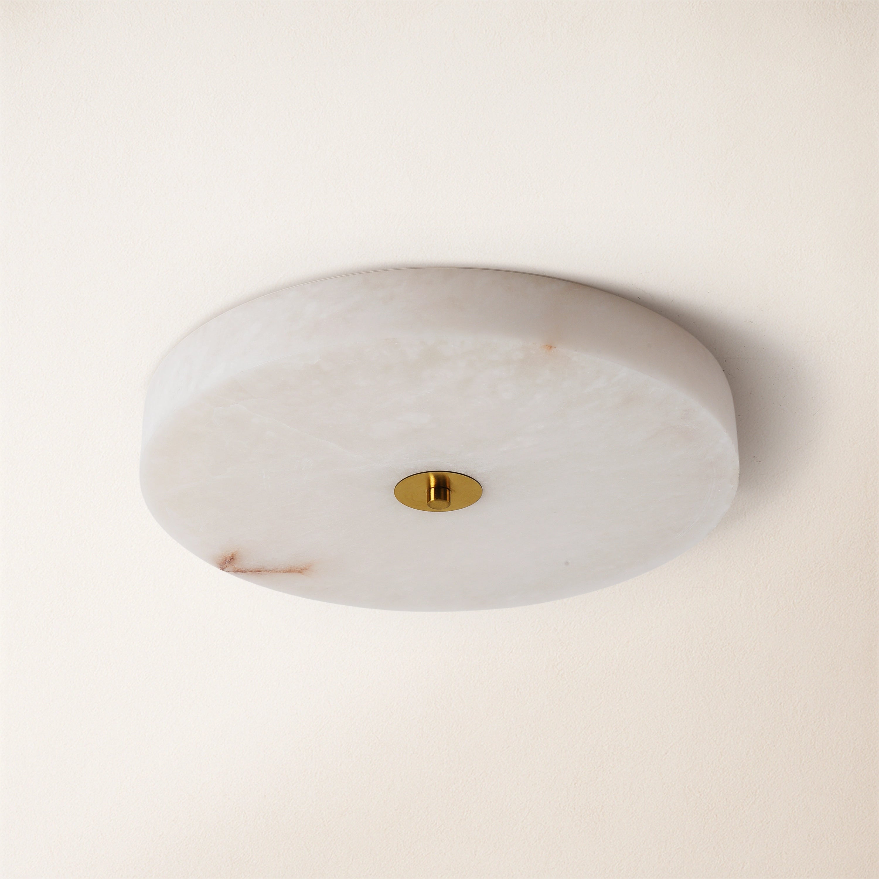 Cora Alabaster Ceiling Light 15.7"D