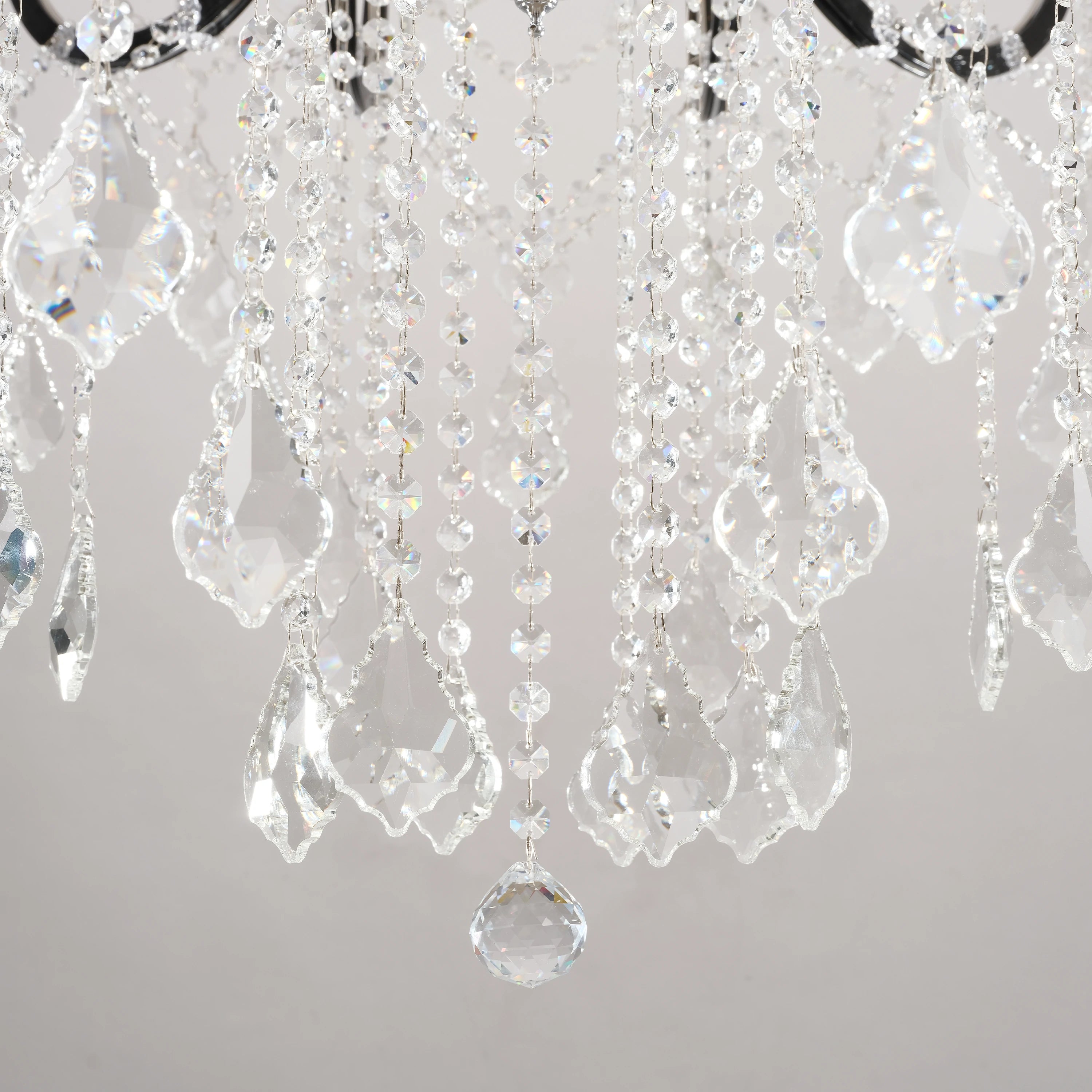 Roco Crystal Classical Round Chandelier 40"D