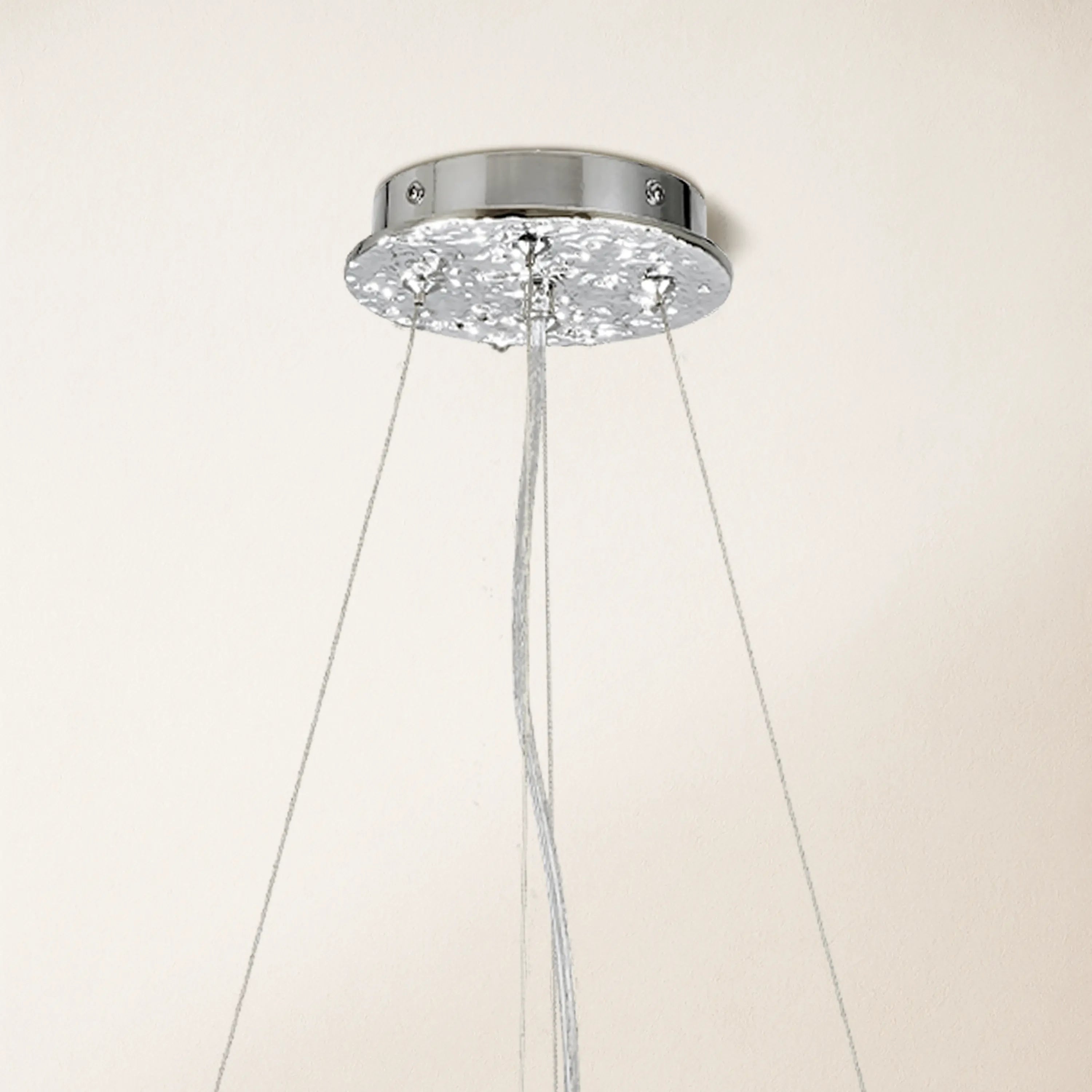 Lustre Branches Crystal Round Chandelier for All Rooms 40"