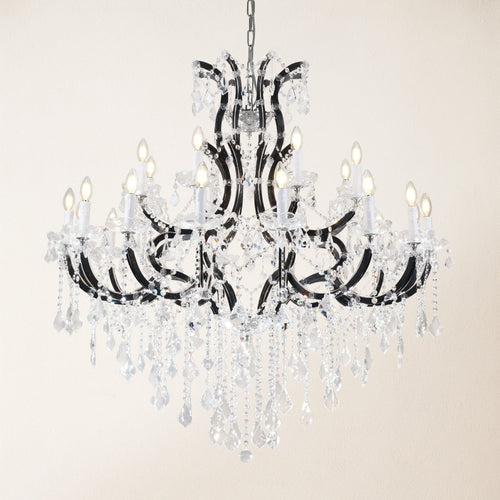 Roco Crystal Classical Round Chandelier 40"D