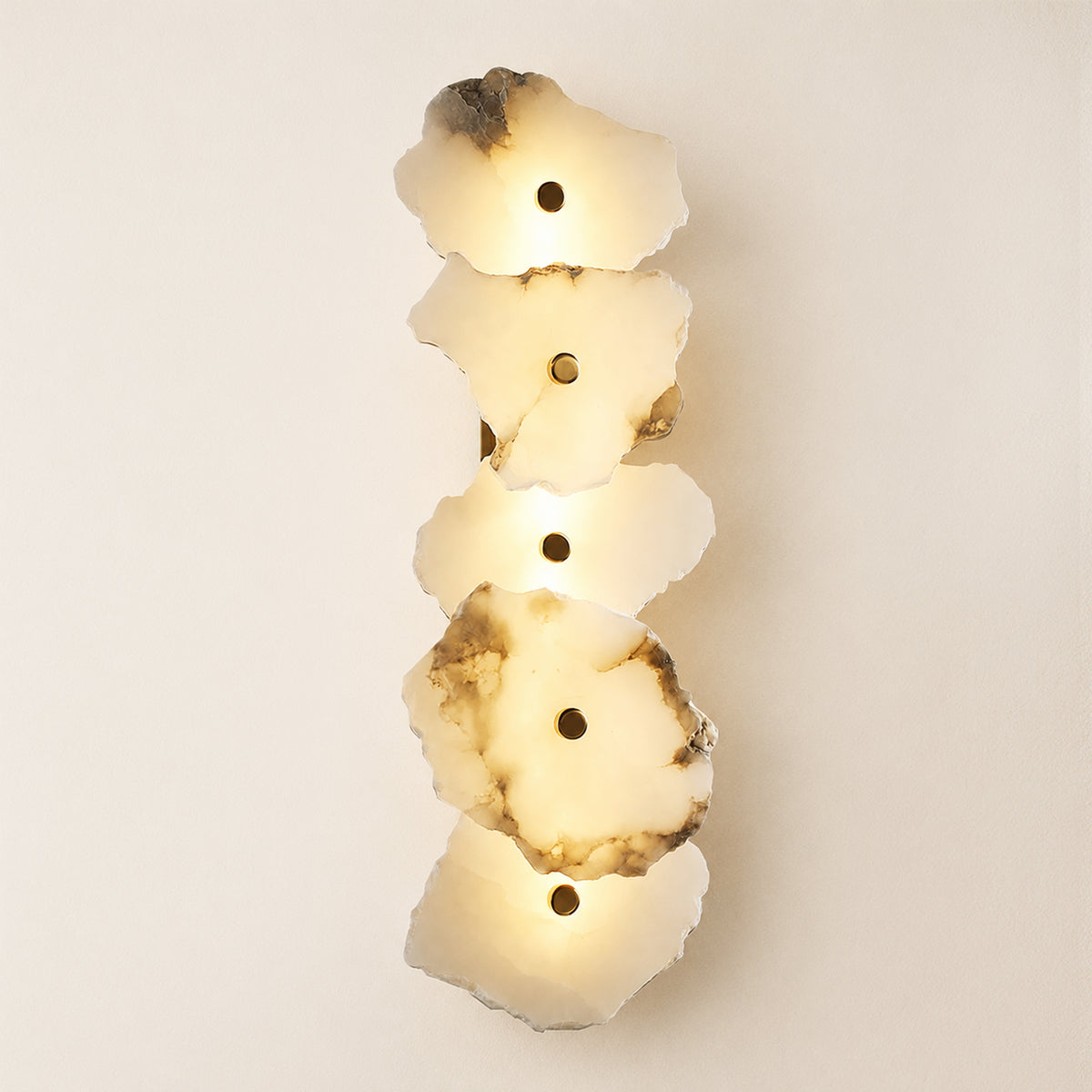 Arscelia Alabaster Linear Wall Sconce