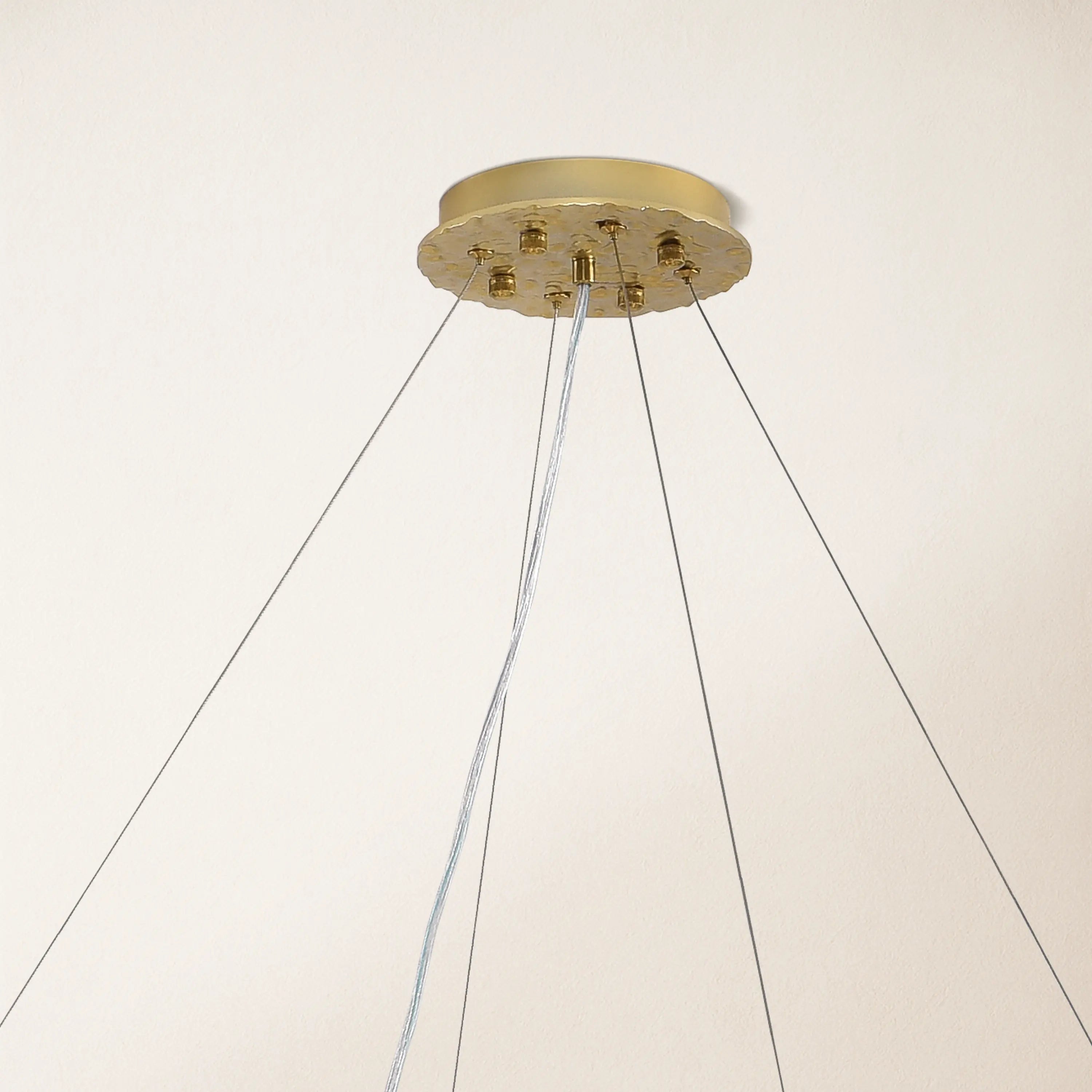 Lustre Branches Round Chandelier 48"