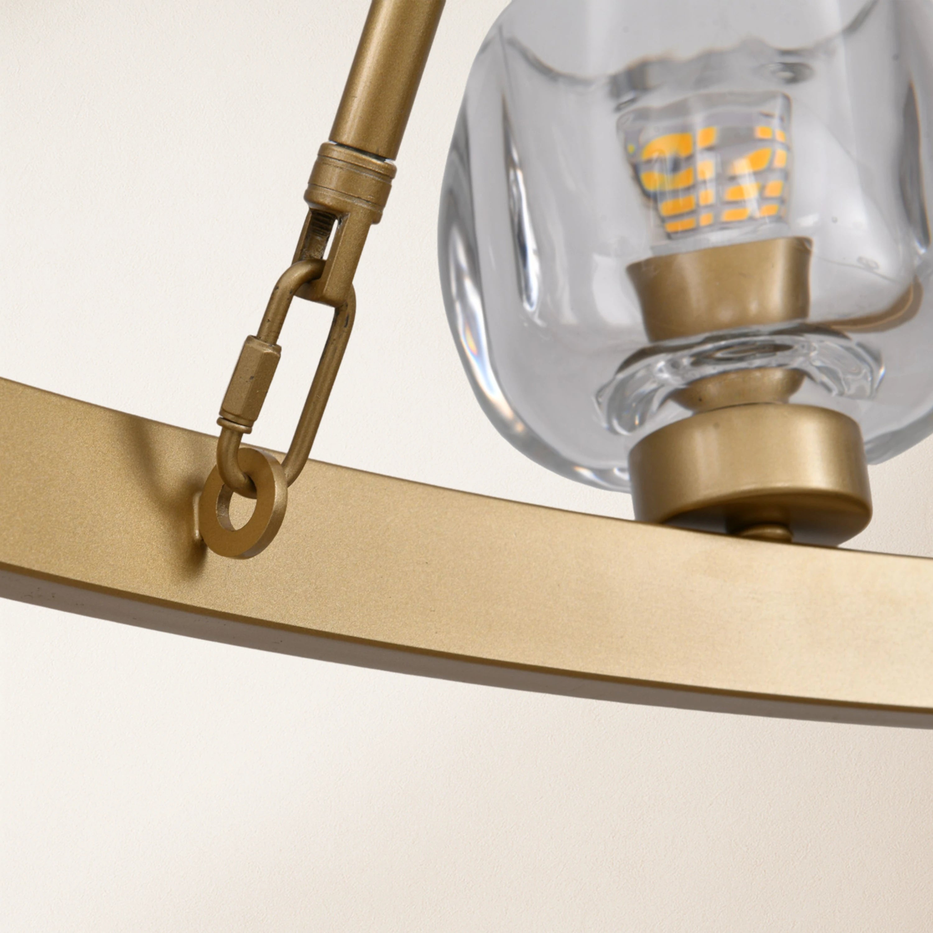 Vellum Round Chandelier 48"D