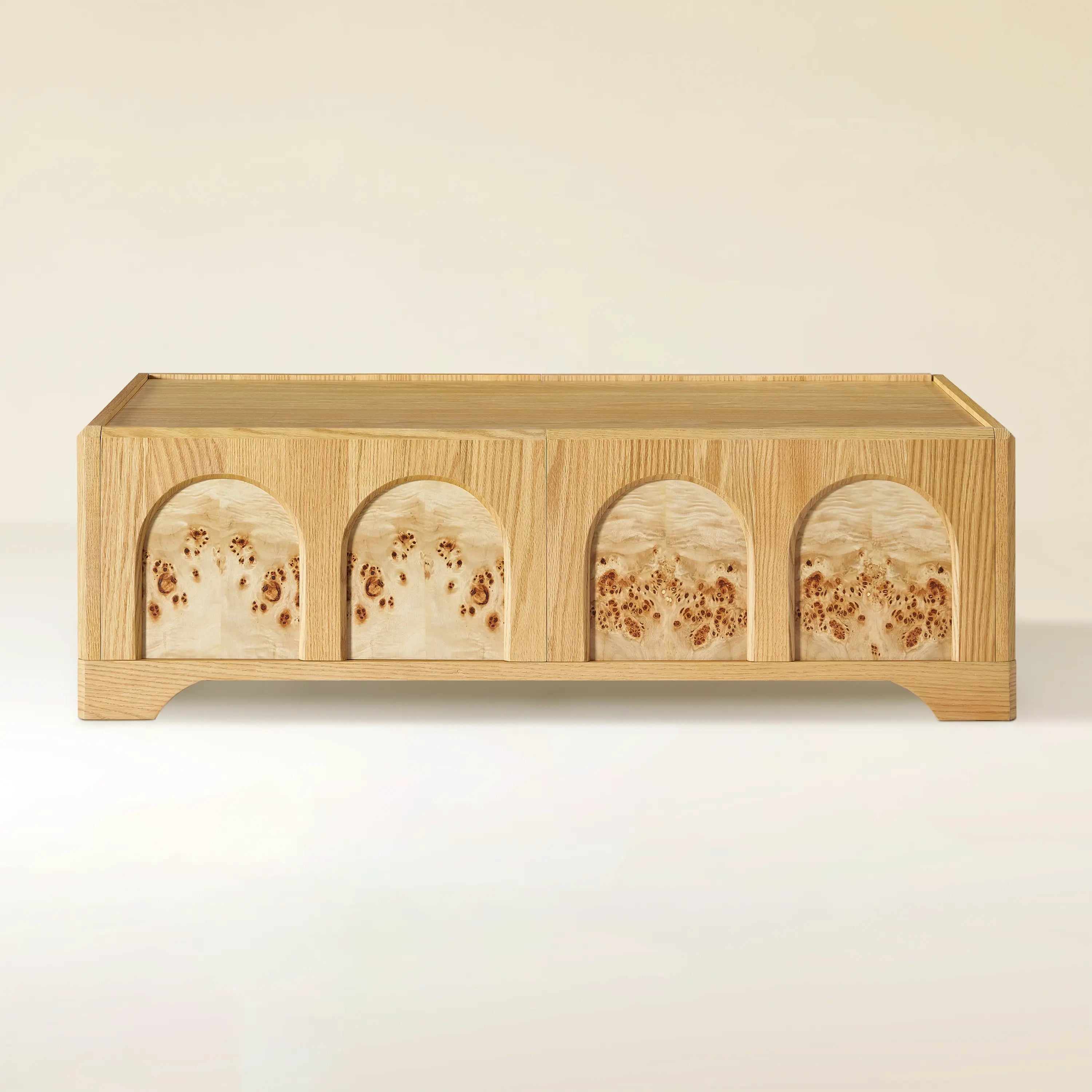 Aurora Oak Coffee Table 48"