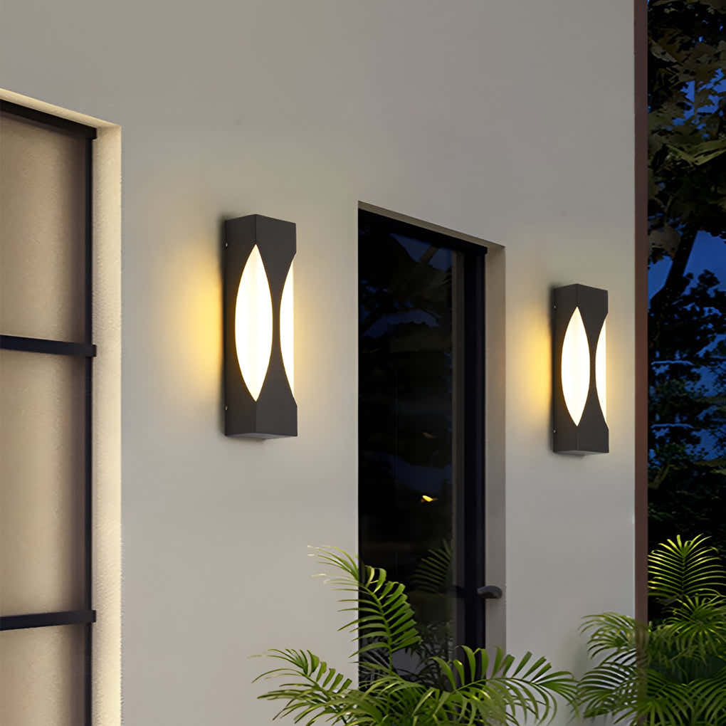 Stratolux Rectangular LED Outdoor Wall Light