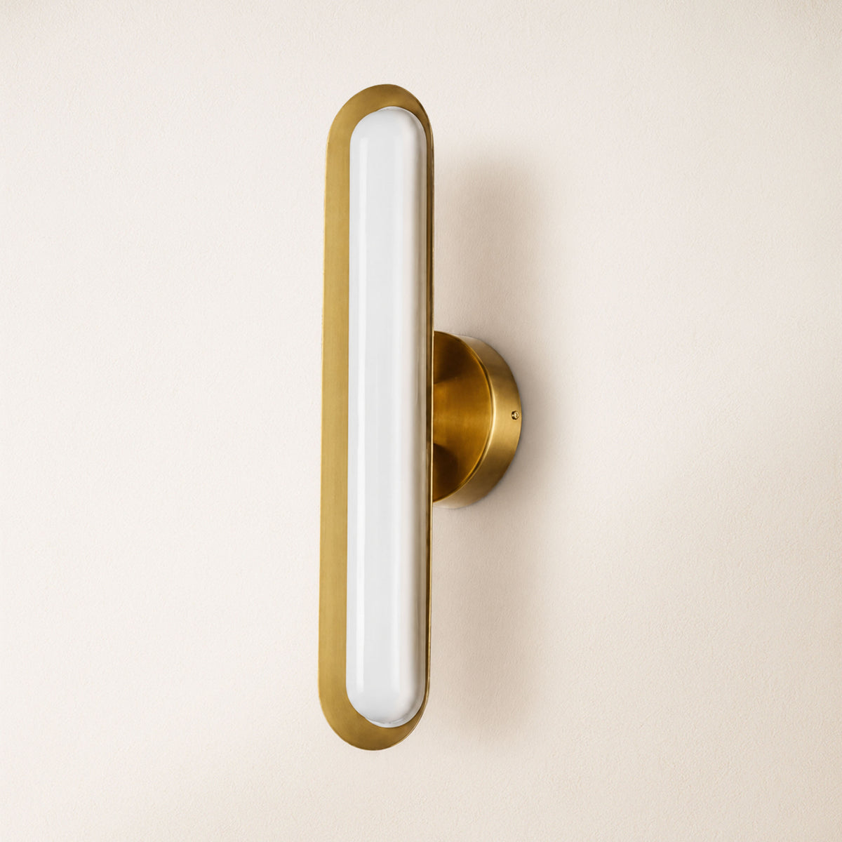 Ovida Glass Oval Wall Sconce