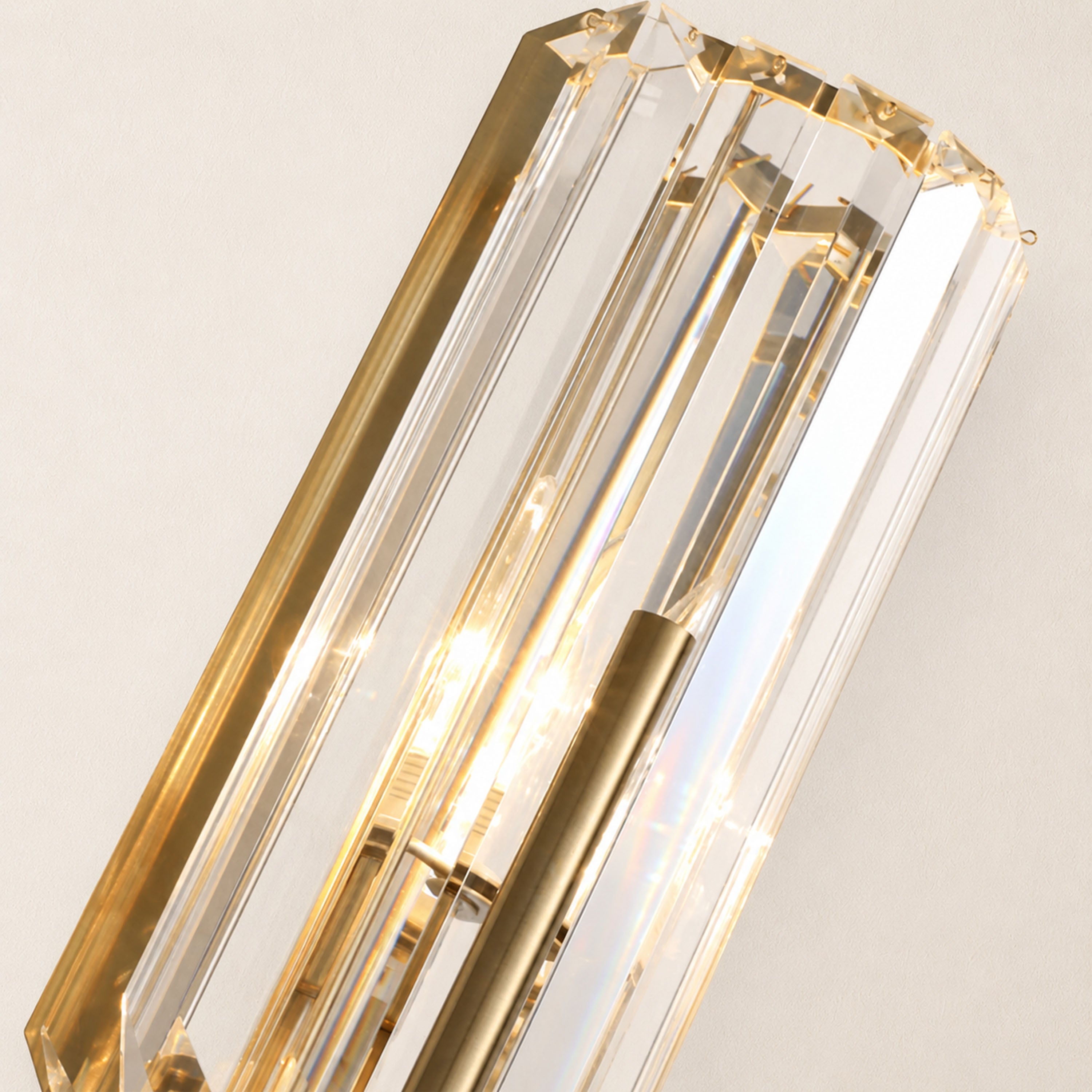 Kaelith Crystal Linear Wall Sconce