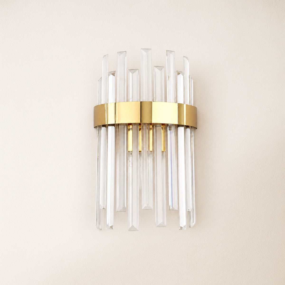 Oryana Crystal Icicle Wall Sconce 7.9"