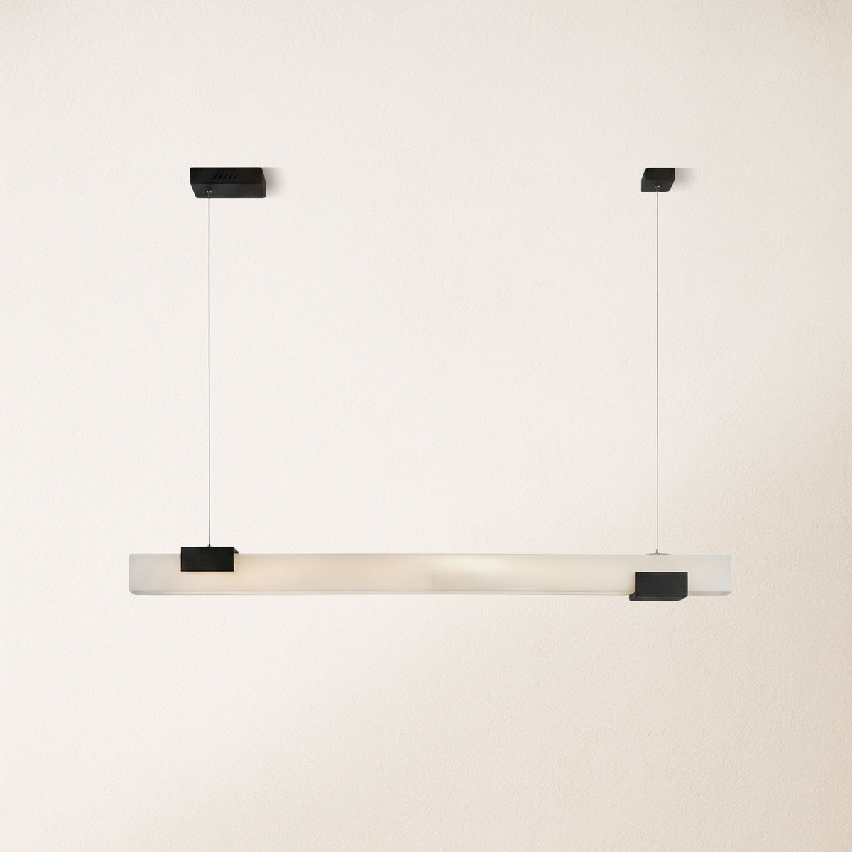 Caliora Alabaster Linear Chandelier