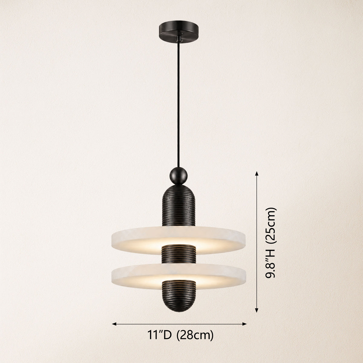 Median Mono Pendant Light