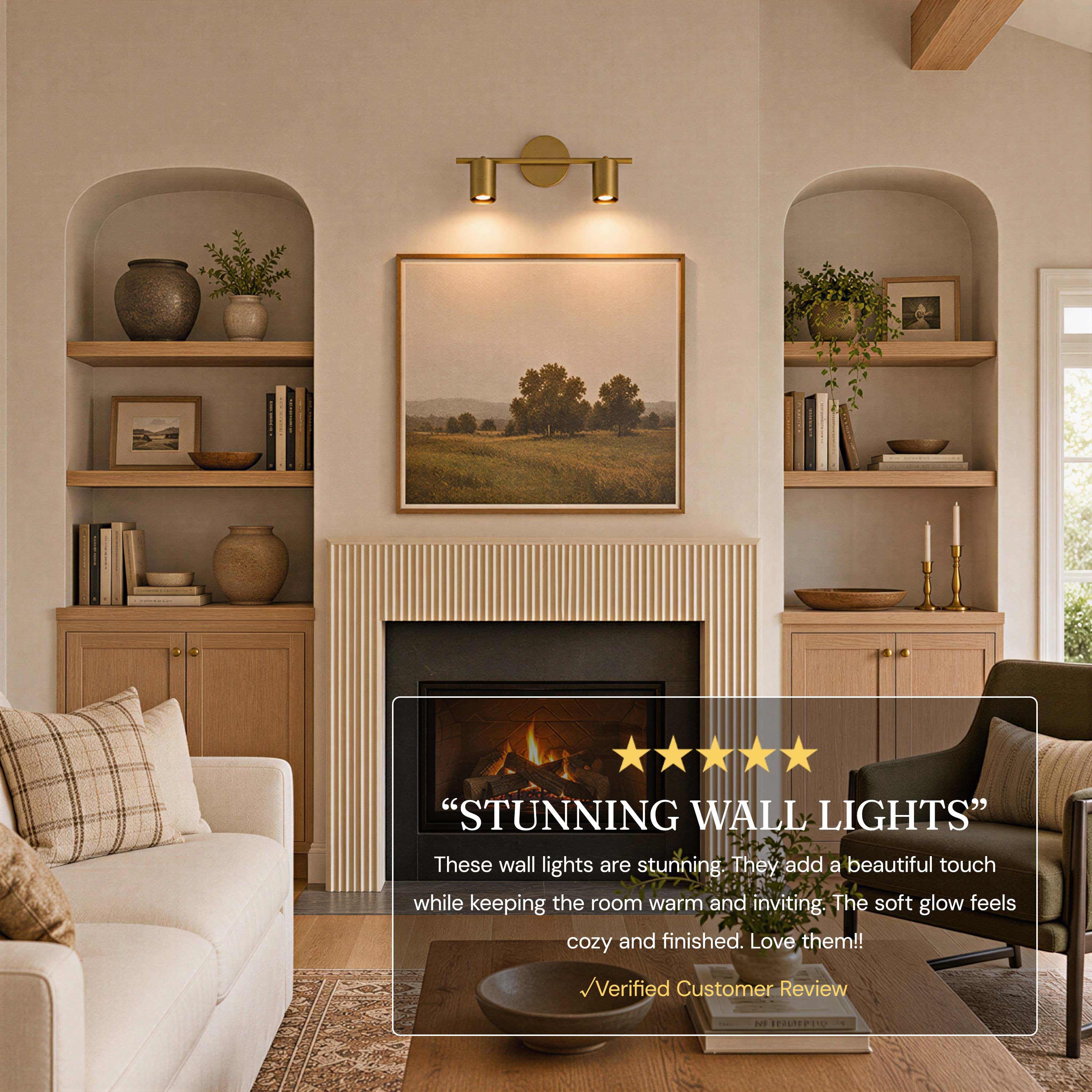 Erin Cylindrical 2-Light Wall Sconce