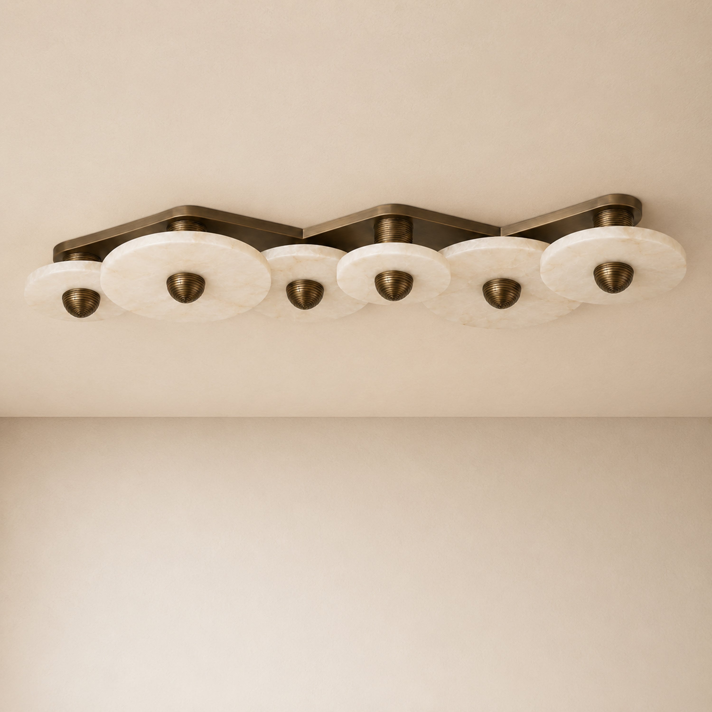 Miles Alabaster Multi-Lights Wall Sconce