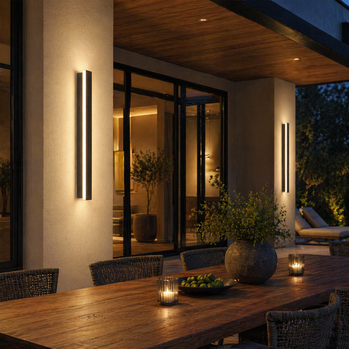 Orivelle Outdoor Wall Sconce 24"H