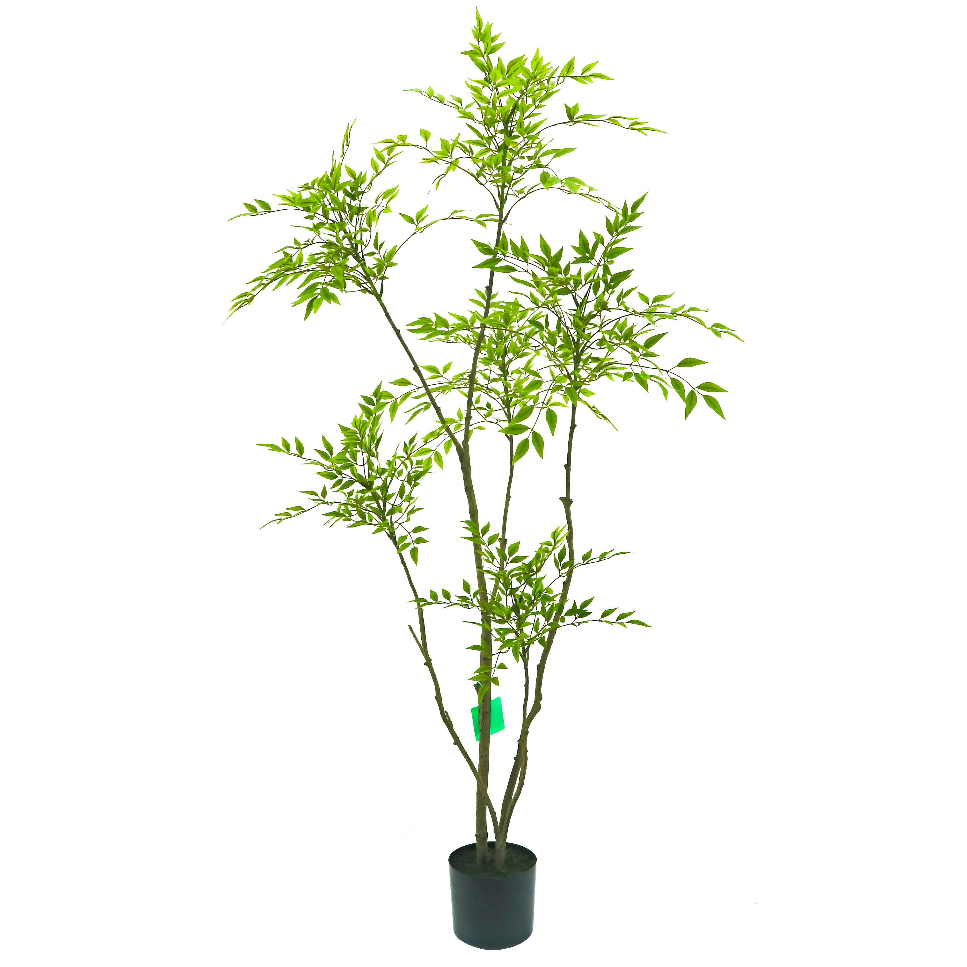 Faux Nandina Tree 70.9"H
