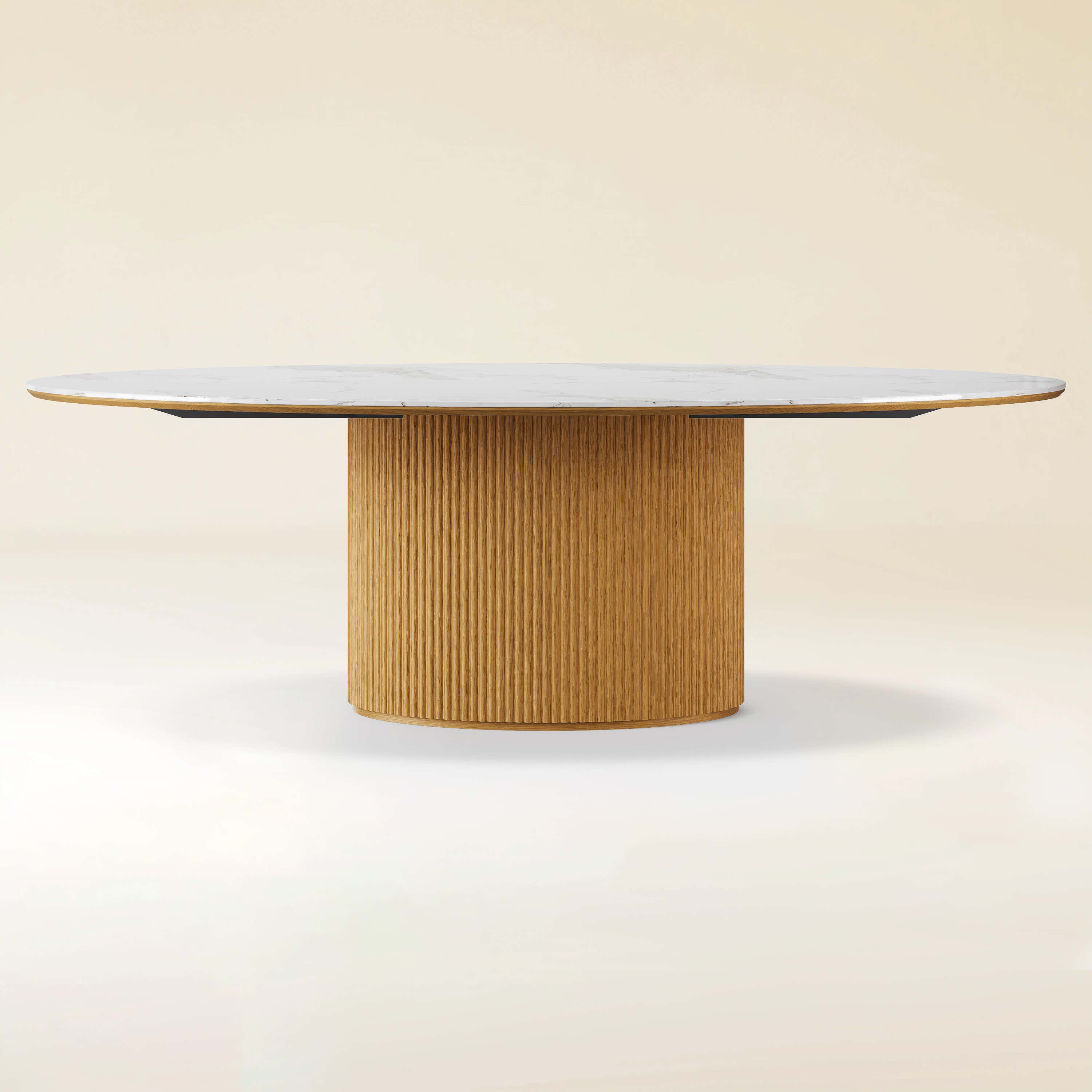 Marley Sintered Stone Dining Table 84"