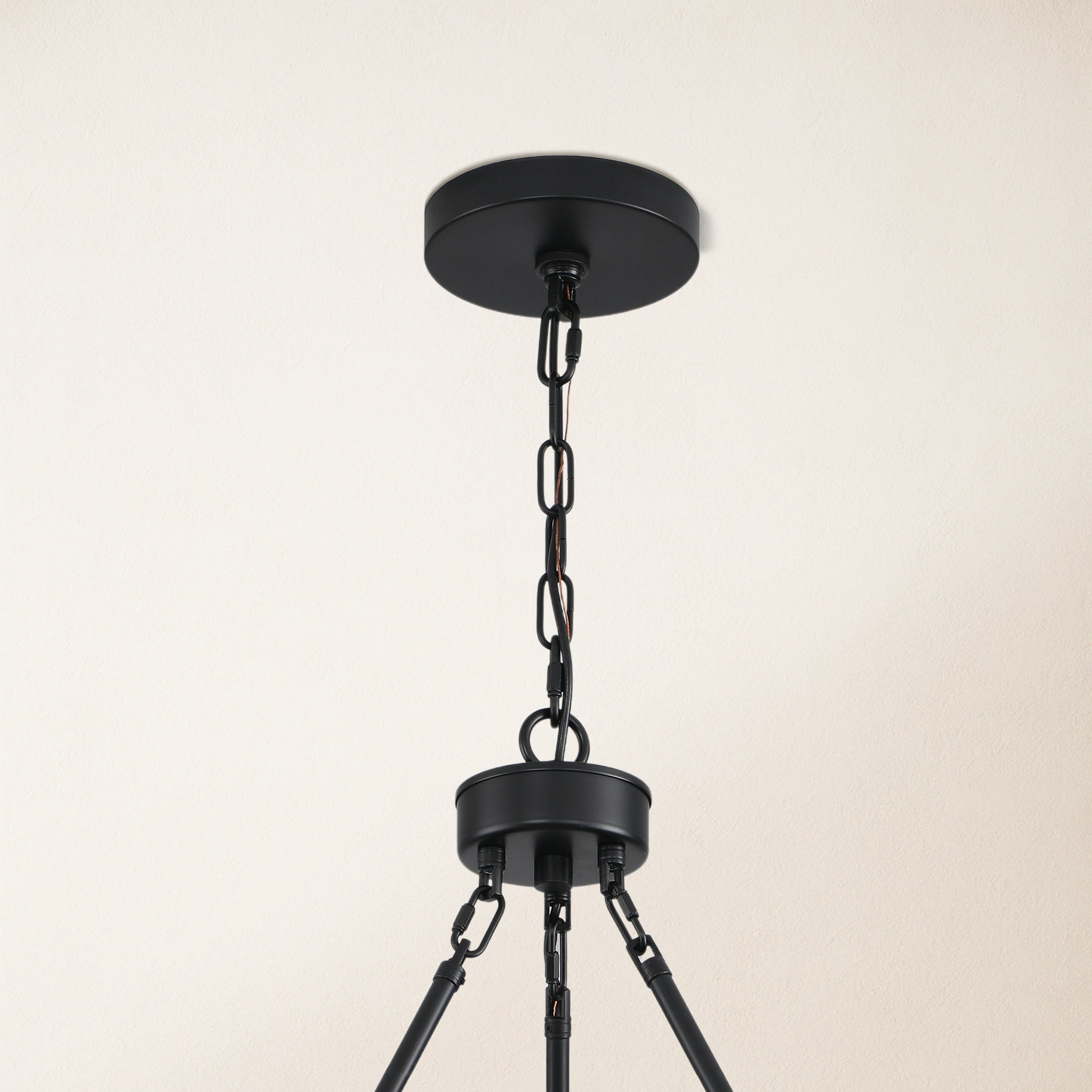 Vellum Round Chandelier 36"D